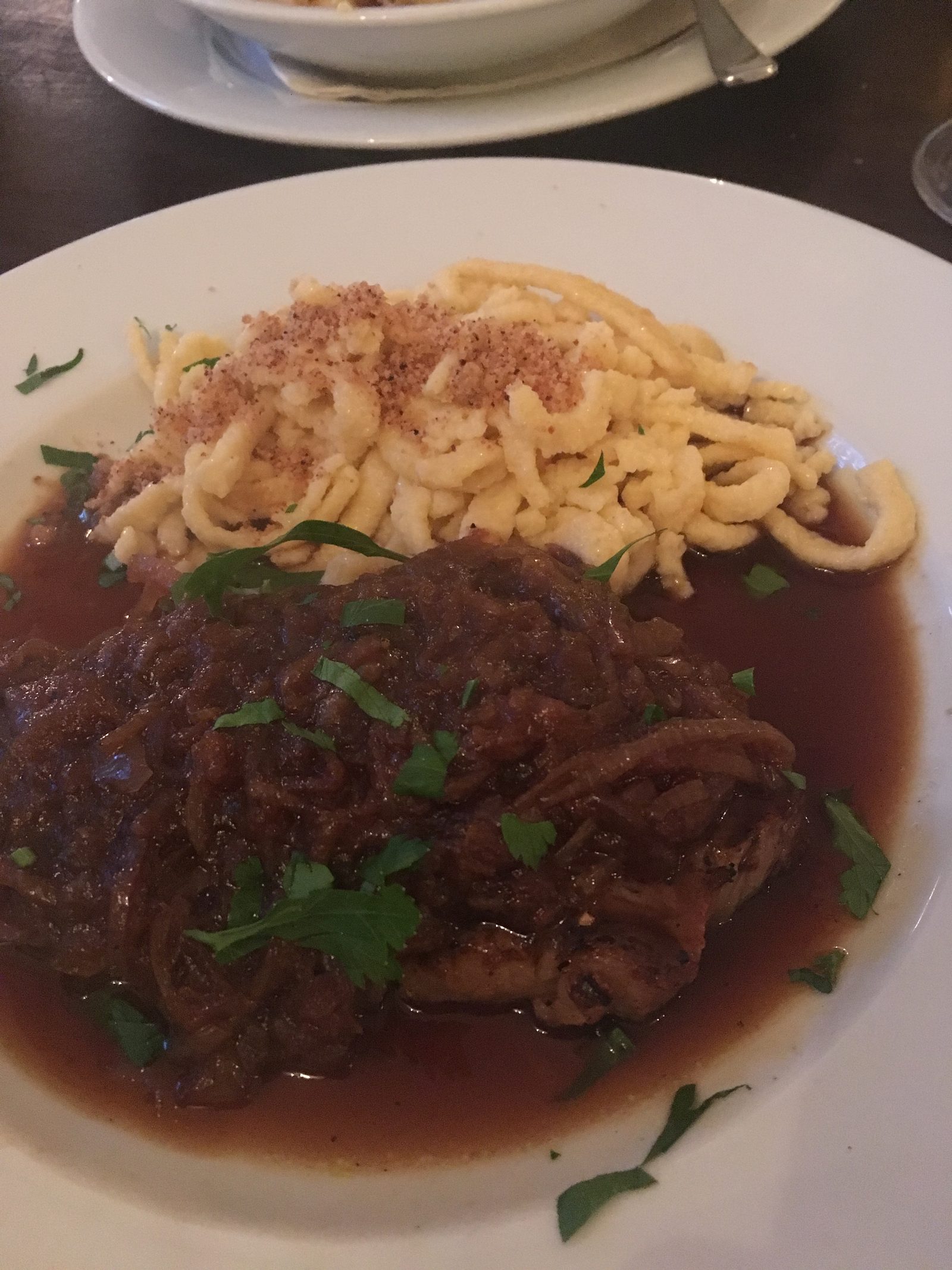 Zwiebelrostbraten