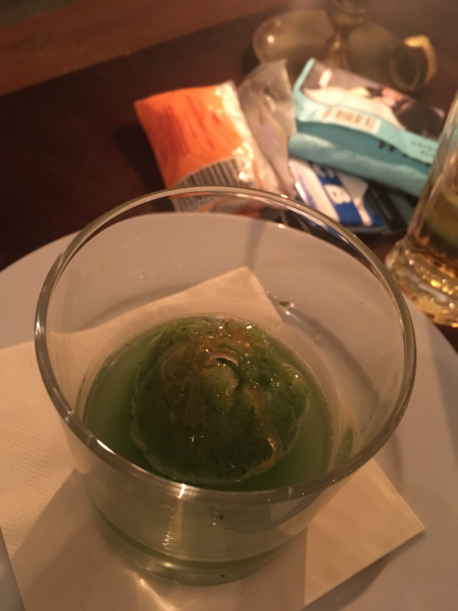 Gin-Gurken-Nachspeise