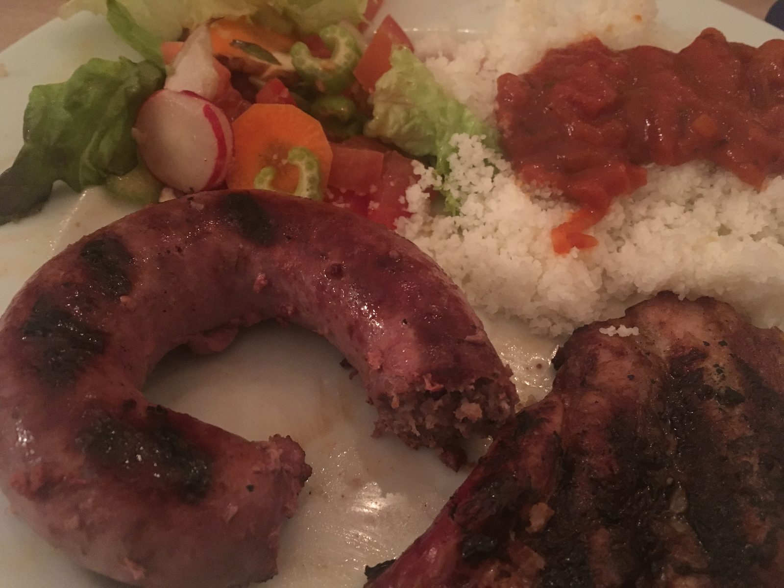 Boerewors, Krummelpap, Sheeba