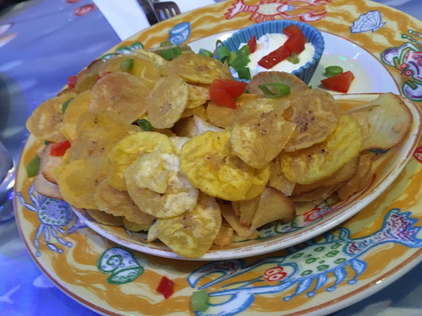 Süßkartoffelchips