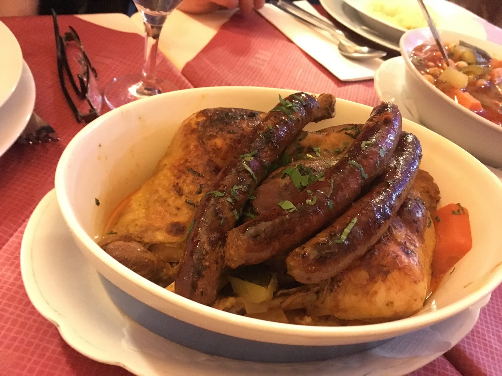 Merguez, Lamm, Huhn