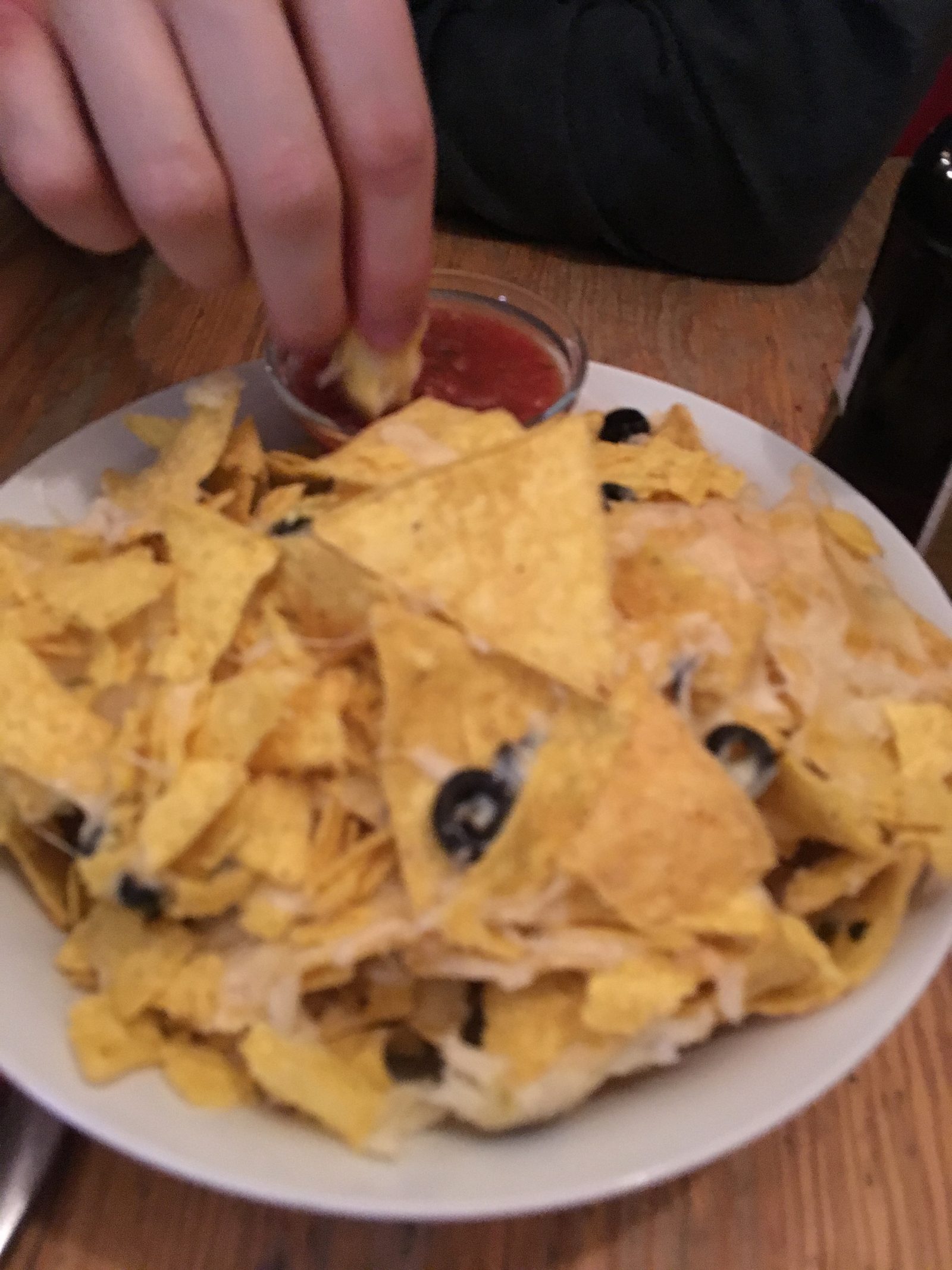 Nachos mit Käse, Kombüse