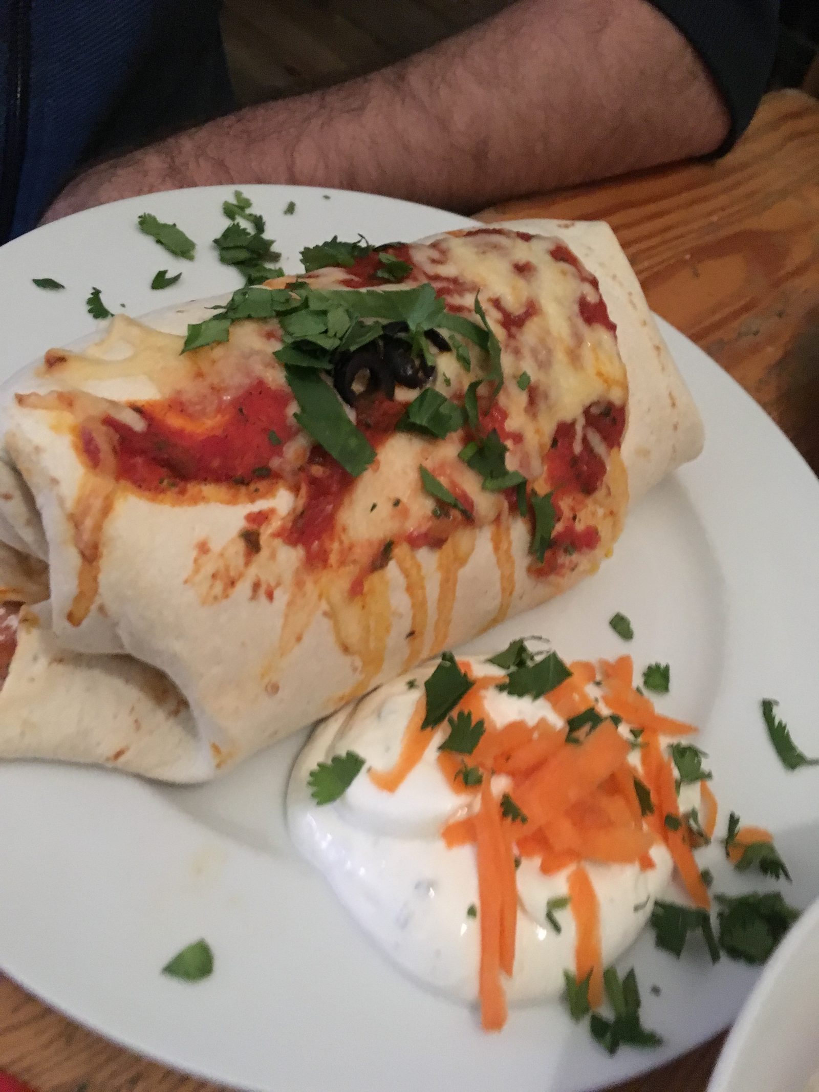Burrito, Beef, Kombüse