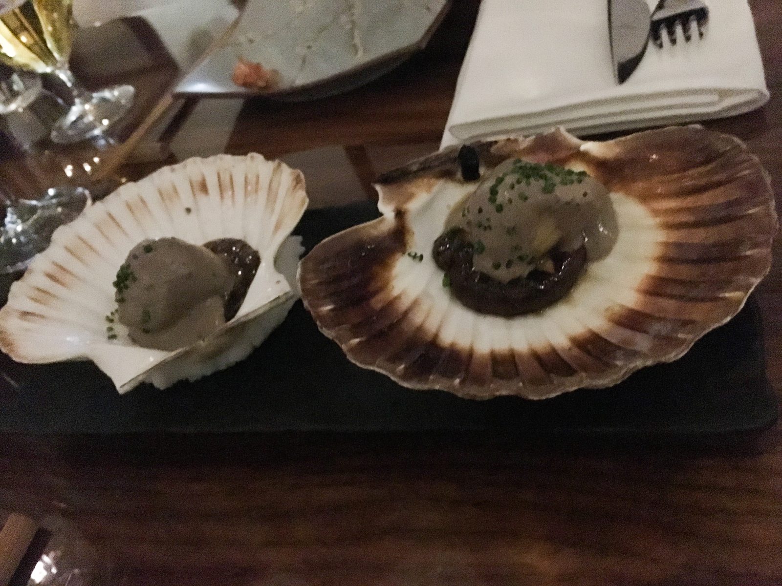 SCALLOP & MORO MISO