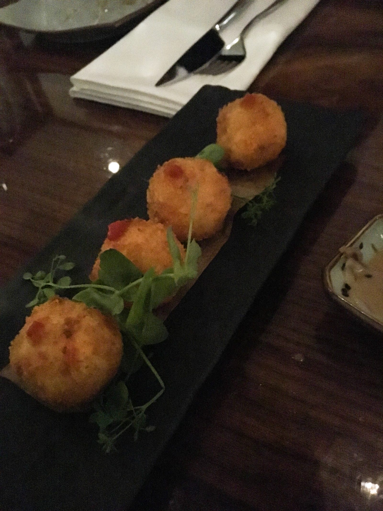 KING CRAB CAKE WITH ROCOTTO