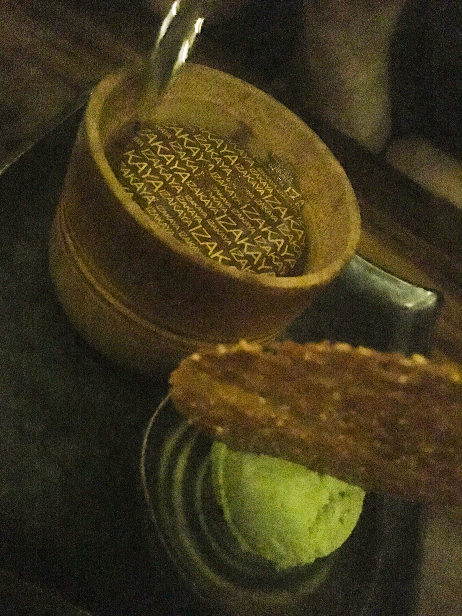 Schokobombe, Matchaeis: BAMBOO HOT CHOCOLATE POT