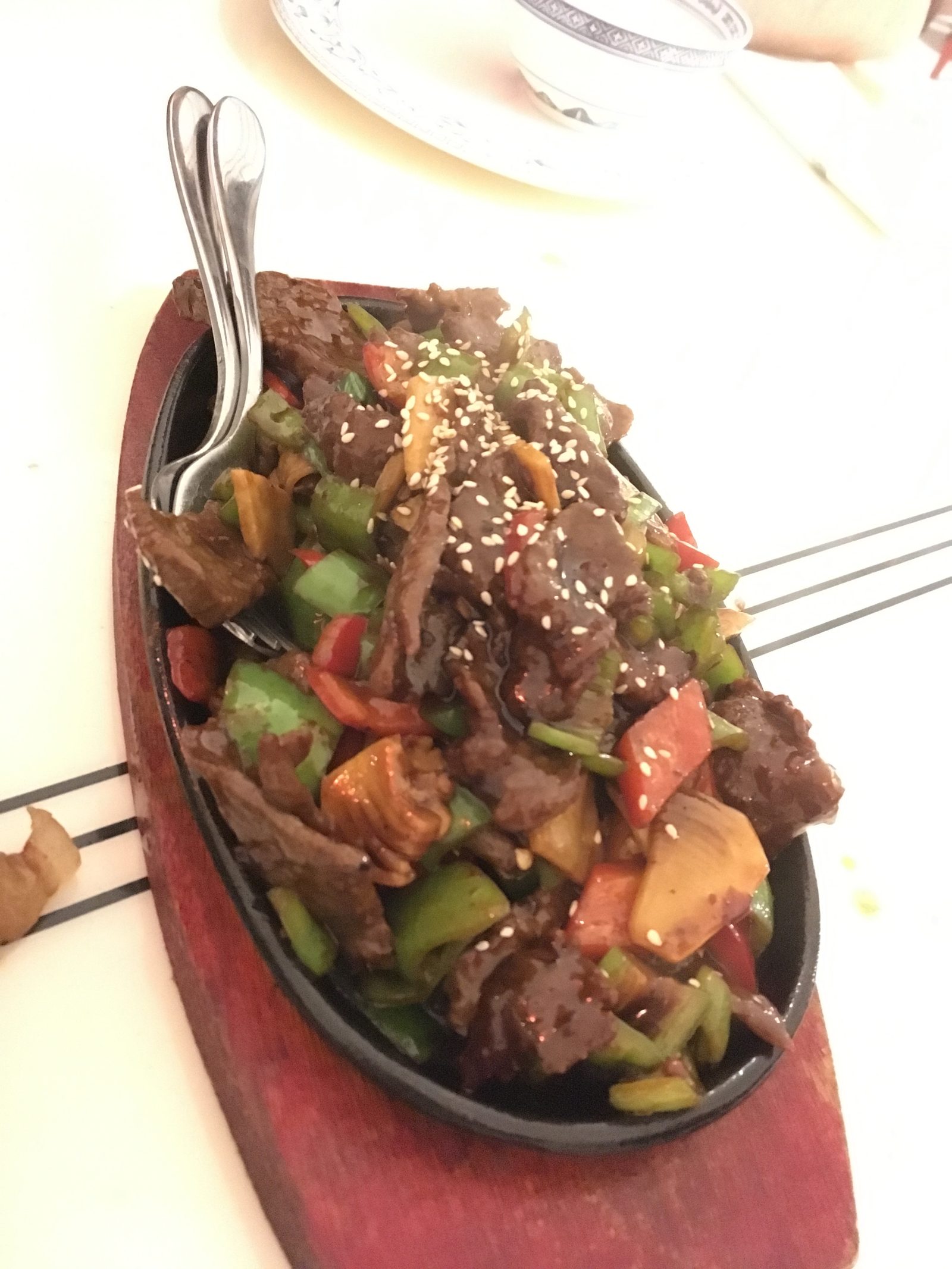 Rinderfilet mit Gemüse