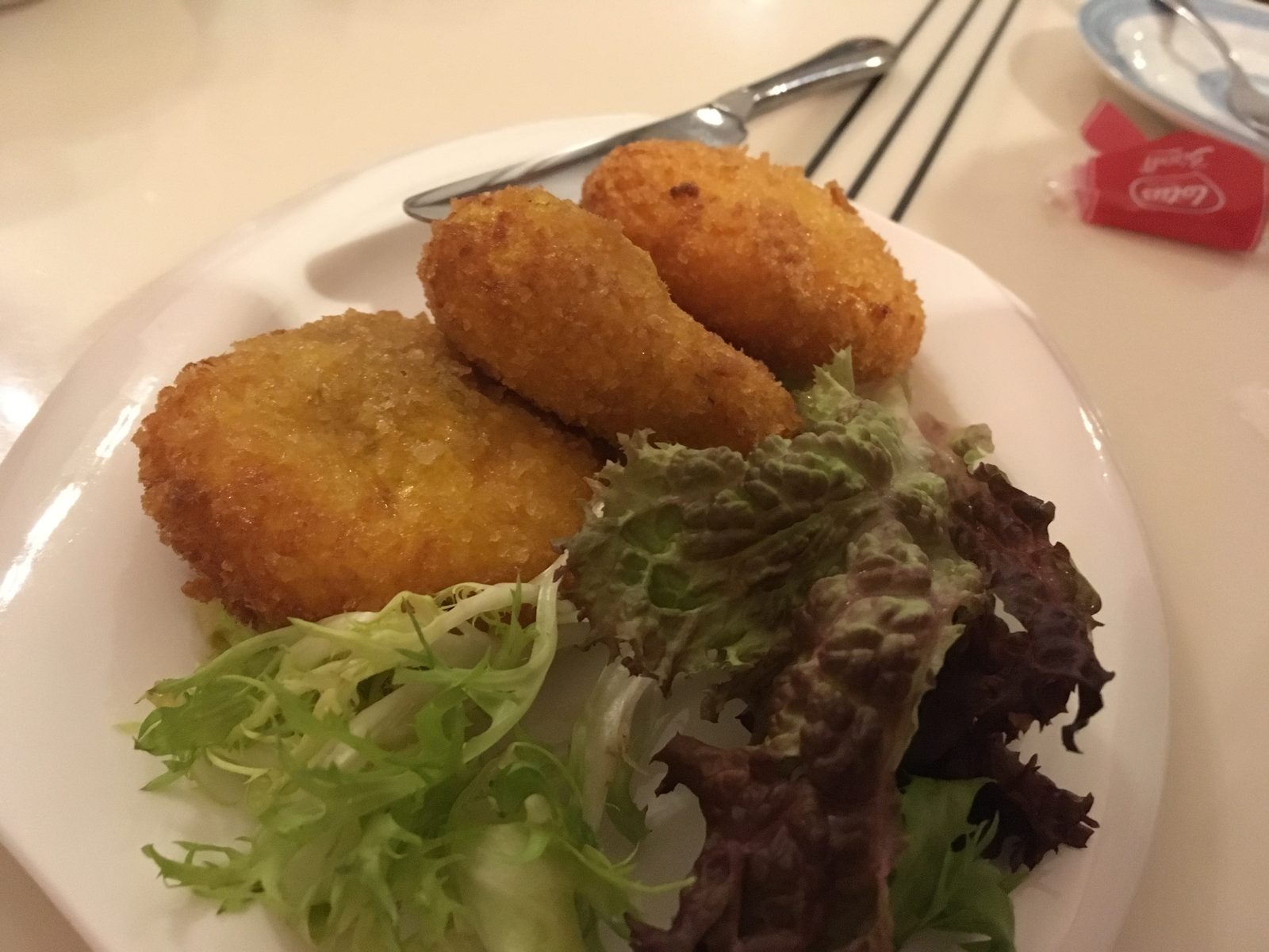 frittierer Kürbis