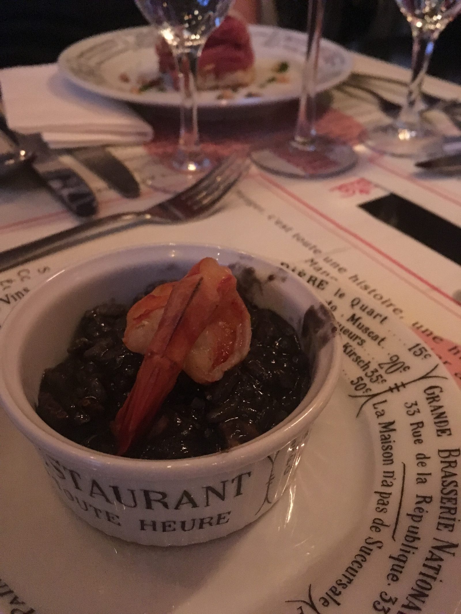 Risotto-Noir de Seiche