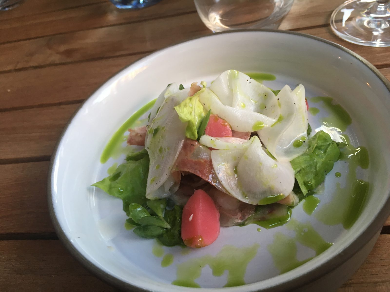 Kalbskopf, Kopfsalat, Rettich