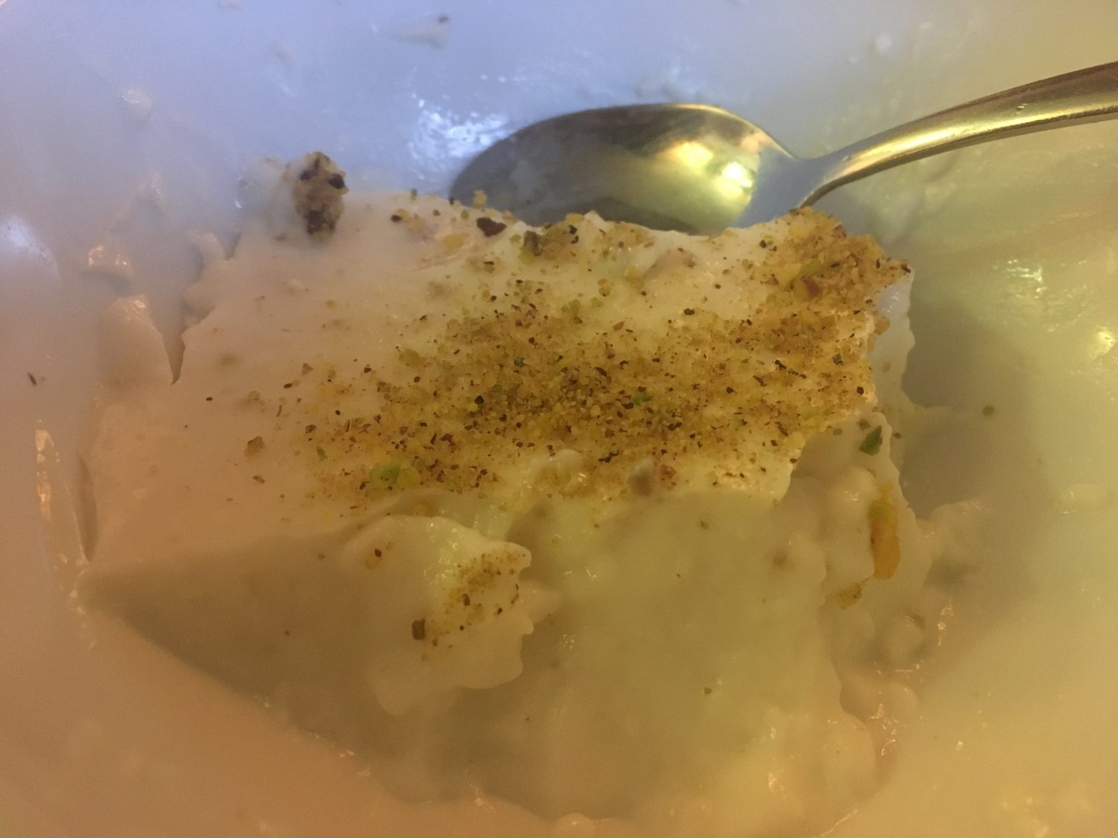 Firni, Pudding mit Rosenwasser