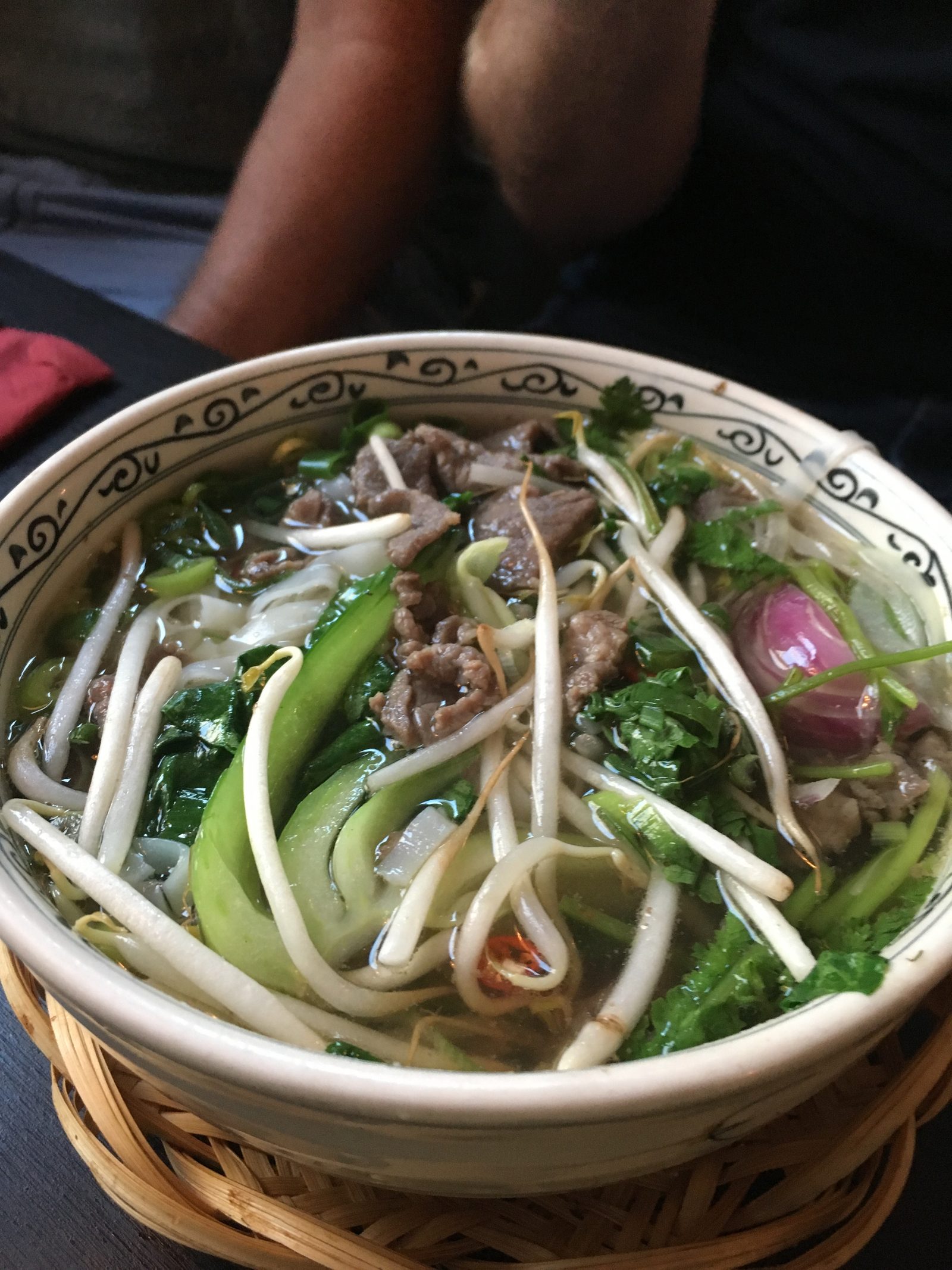 Phở mit Rinderfiled und Pak Choi