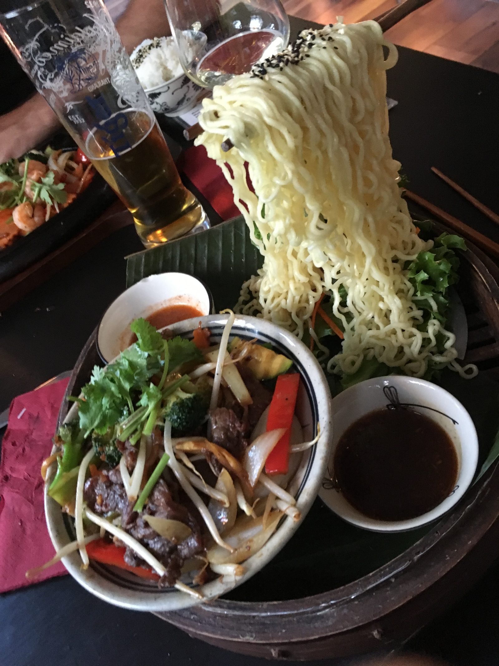 Flying Noodles
