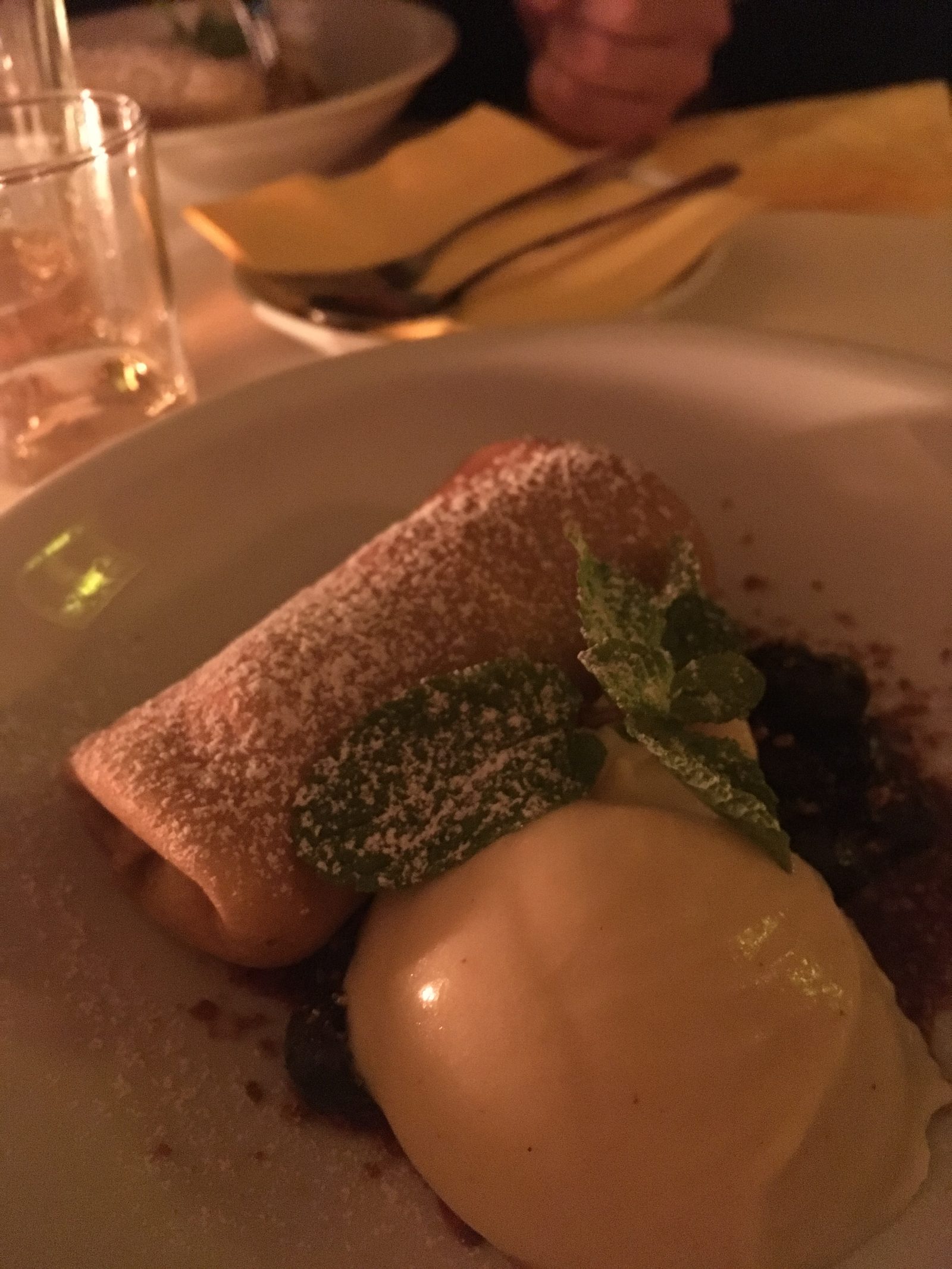 Pfannkuchennachtisch