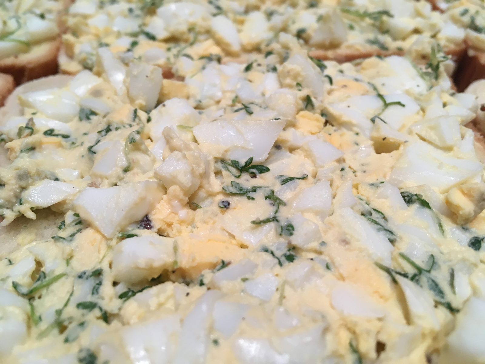 Sandwiches: Egg, Cress & Mayonnaise