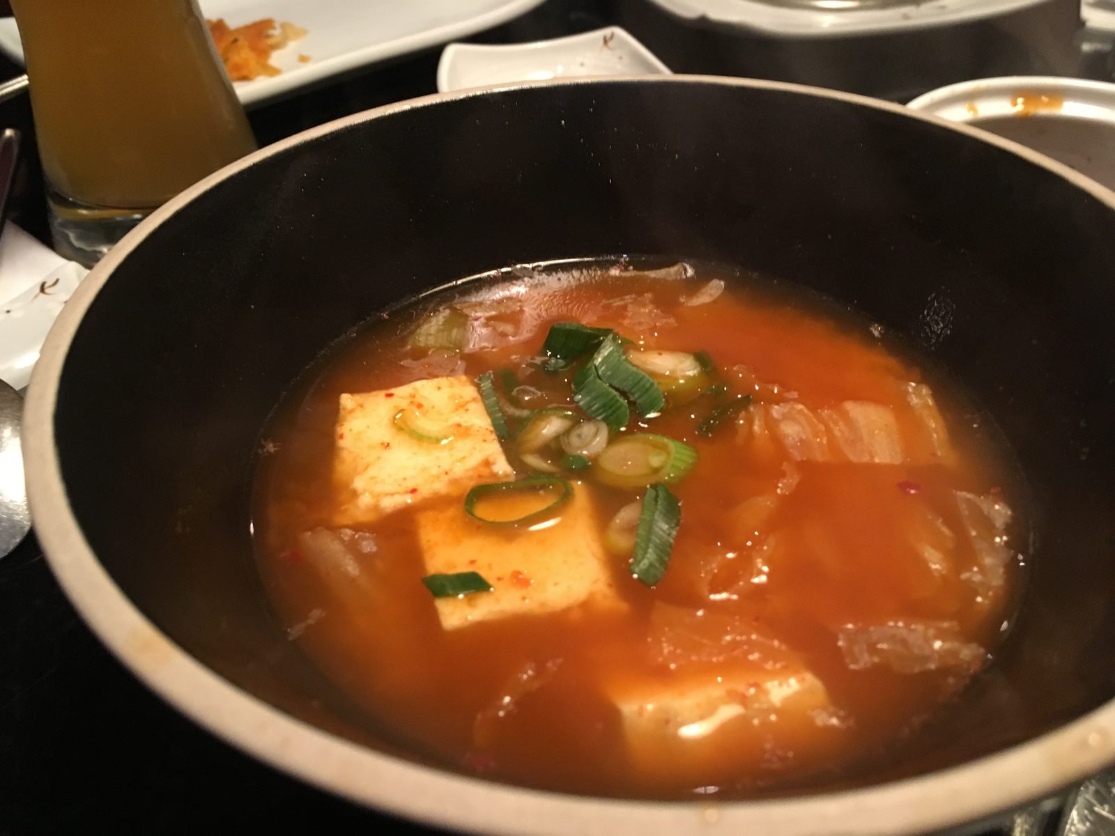 Kimchi-Suppe