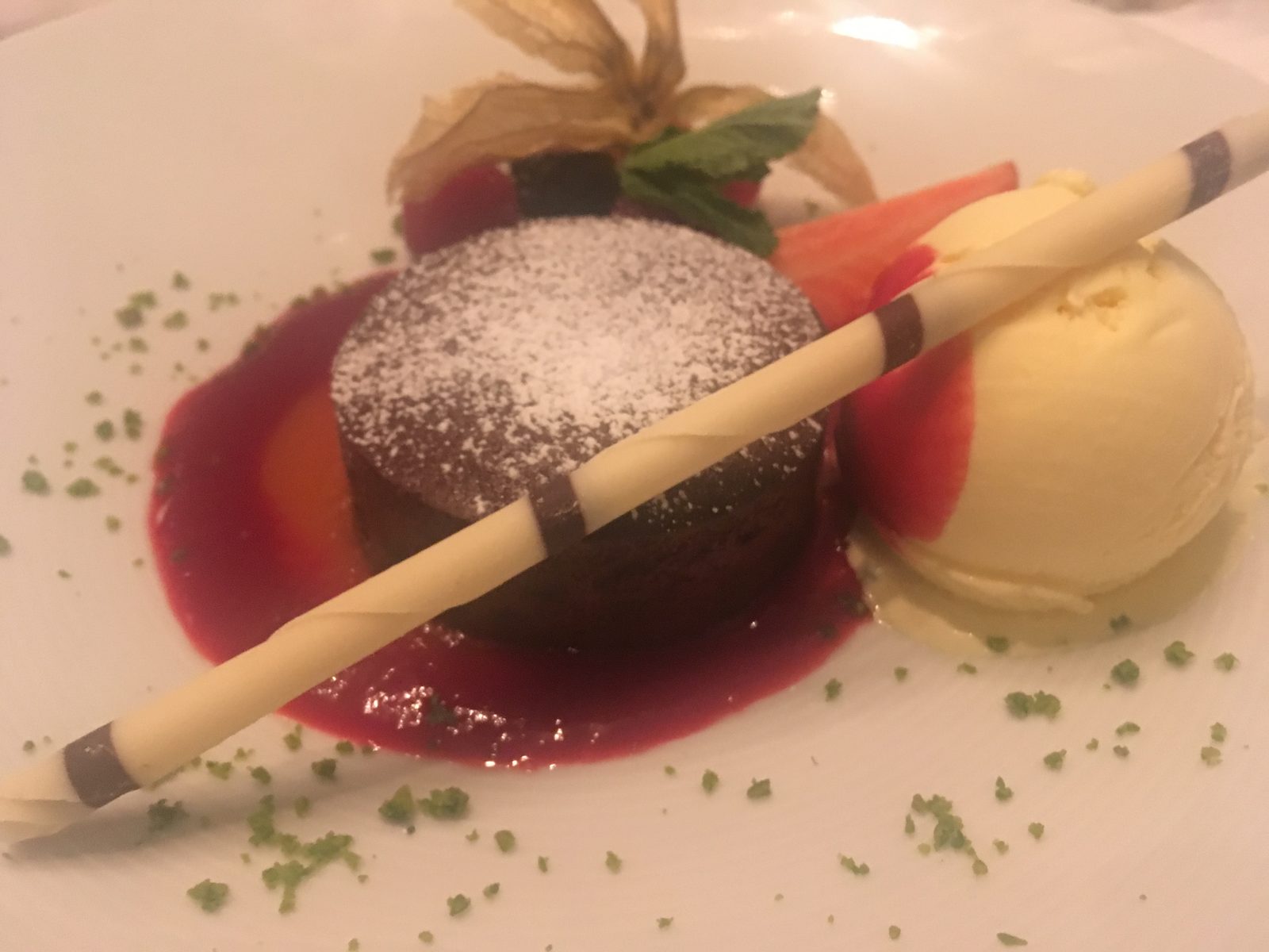 Schokoladensoufflé