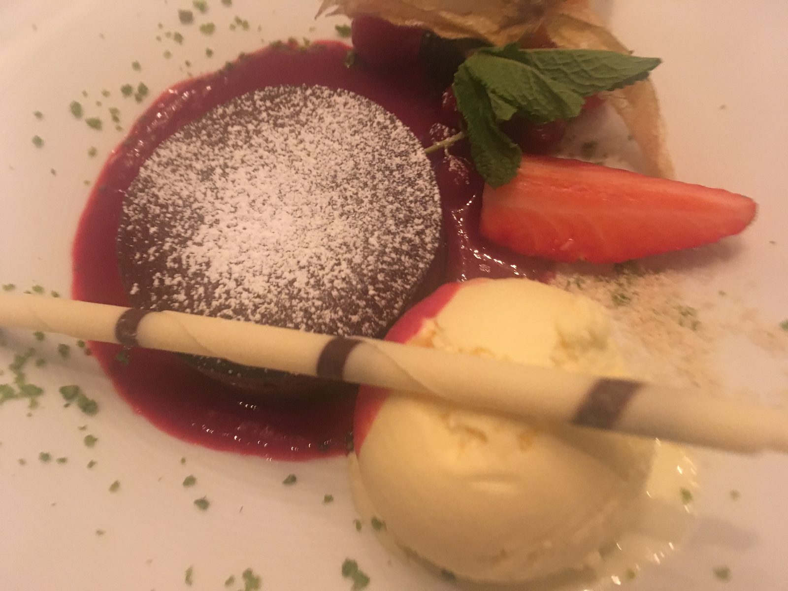 Schokoladensoufflé