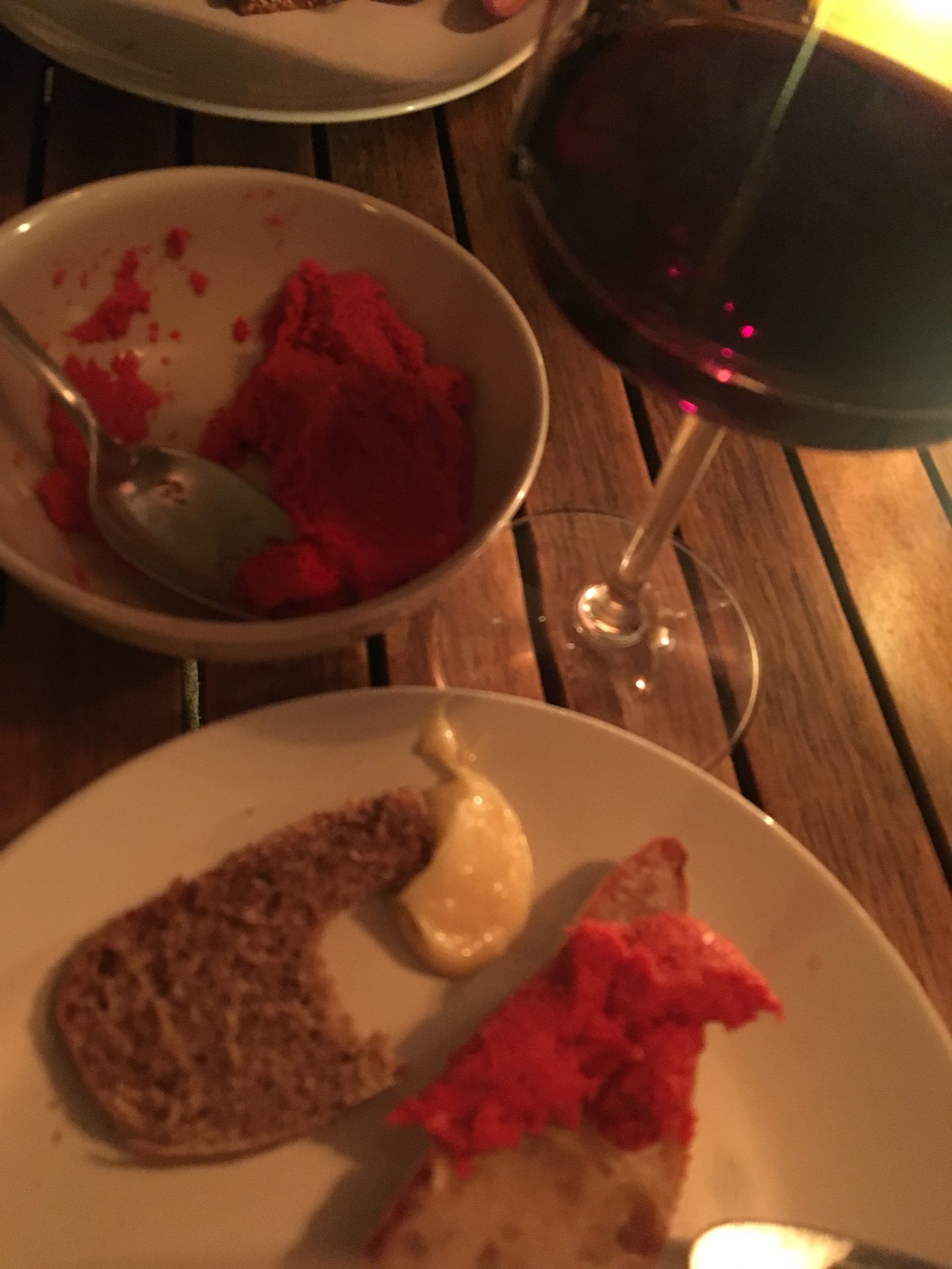 Brot, Crèmes, Wein