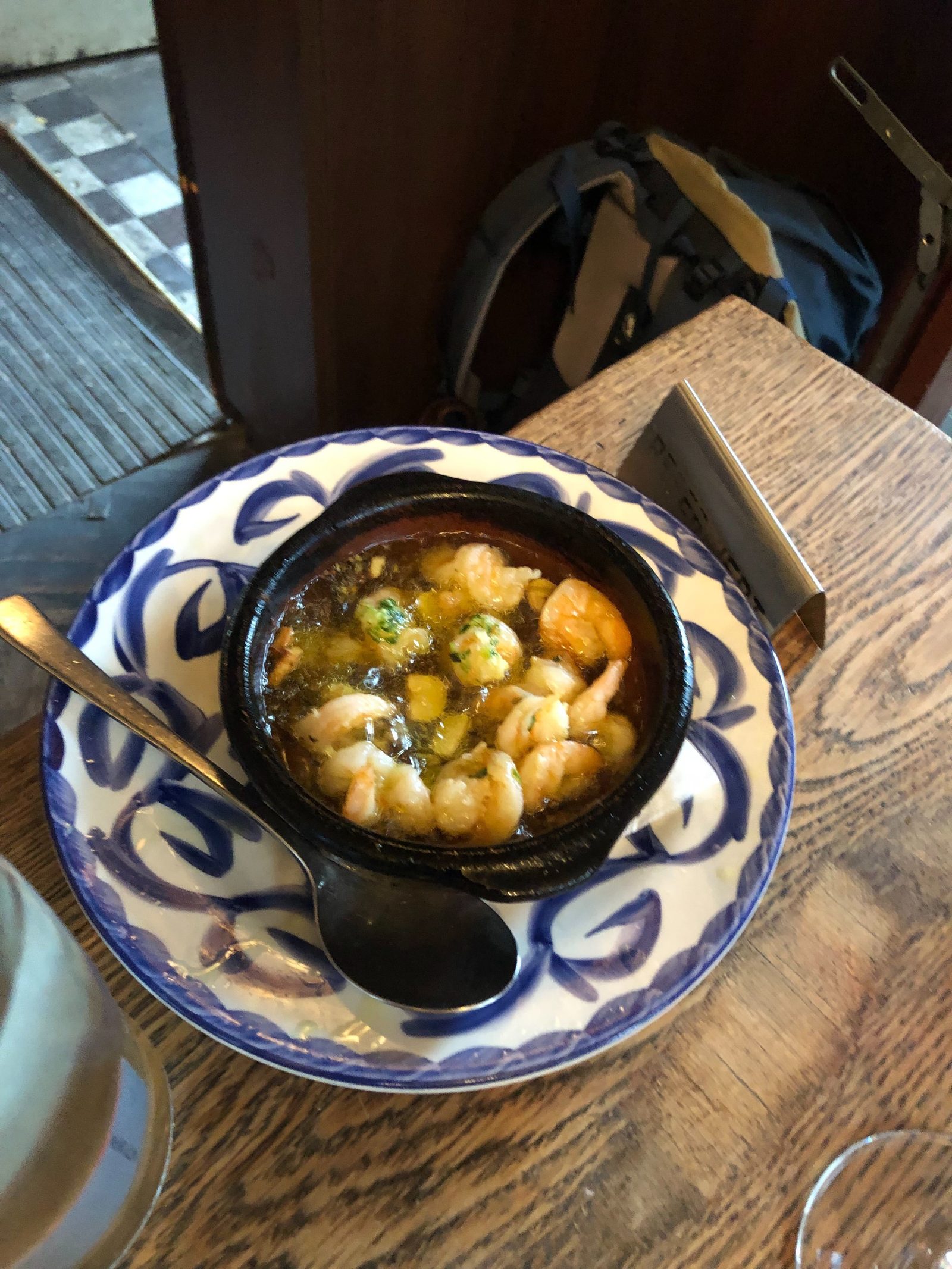 Shrimps in Knoblauchbutter