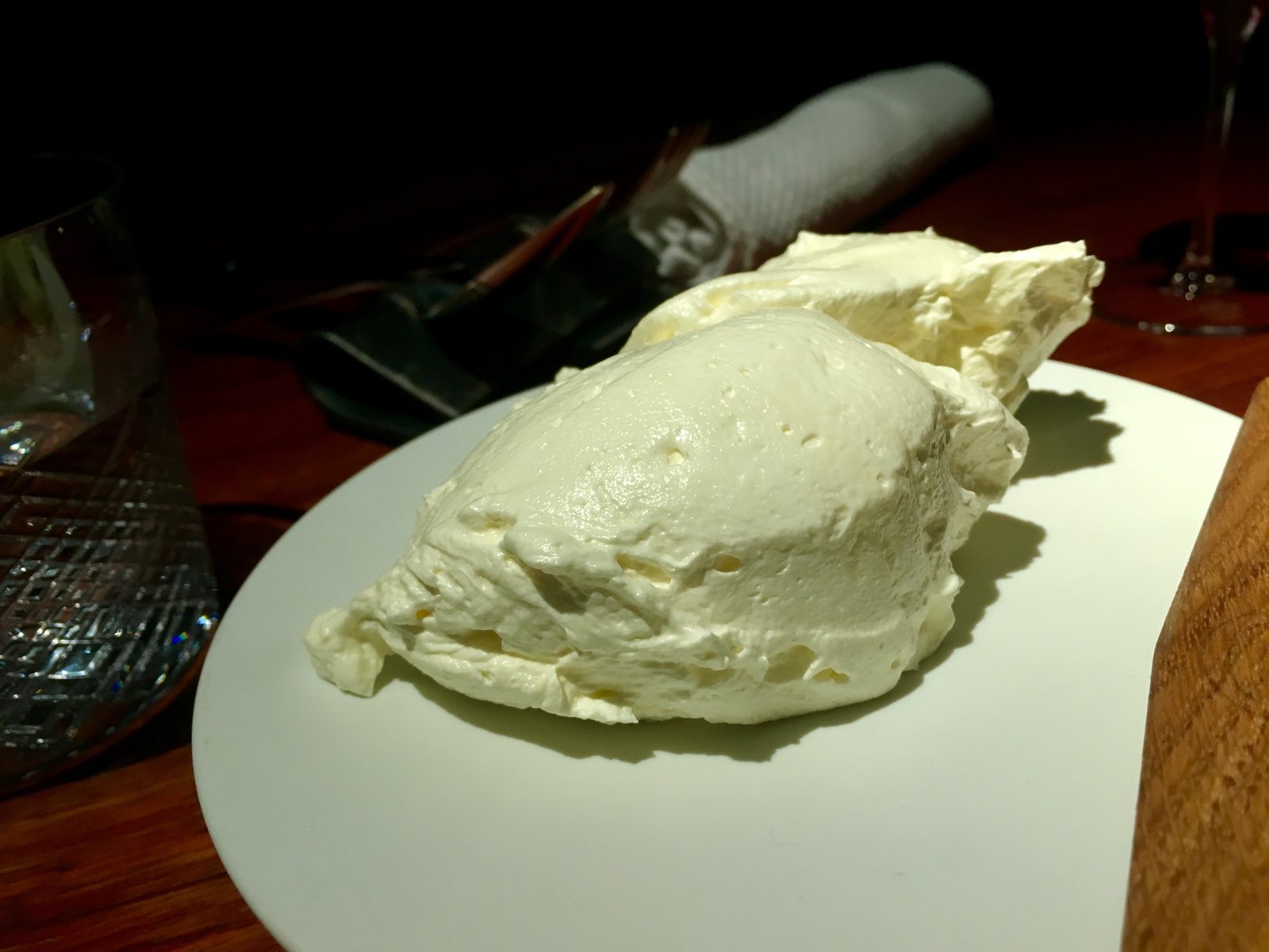 Aufgeschlagene Butter