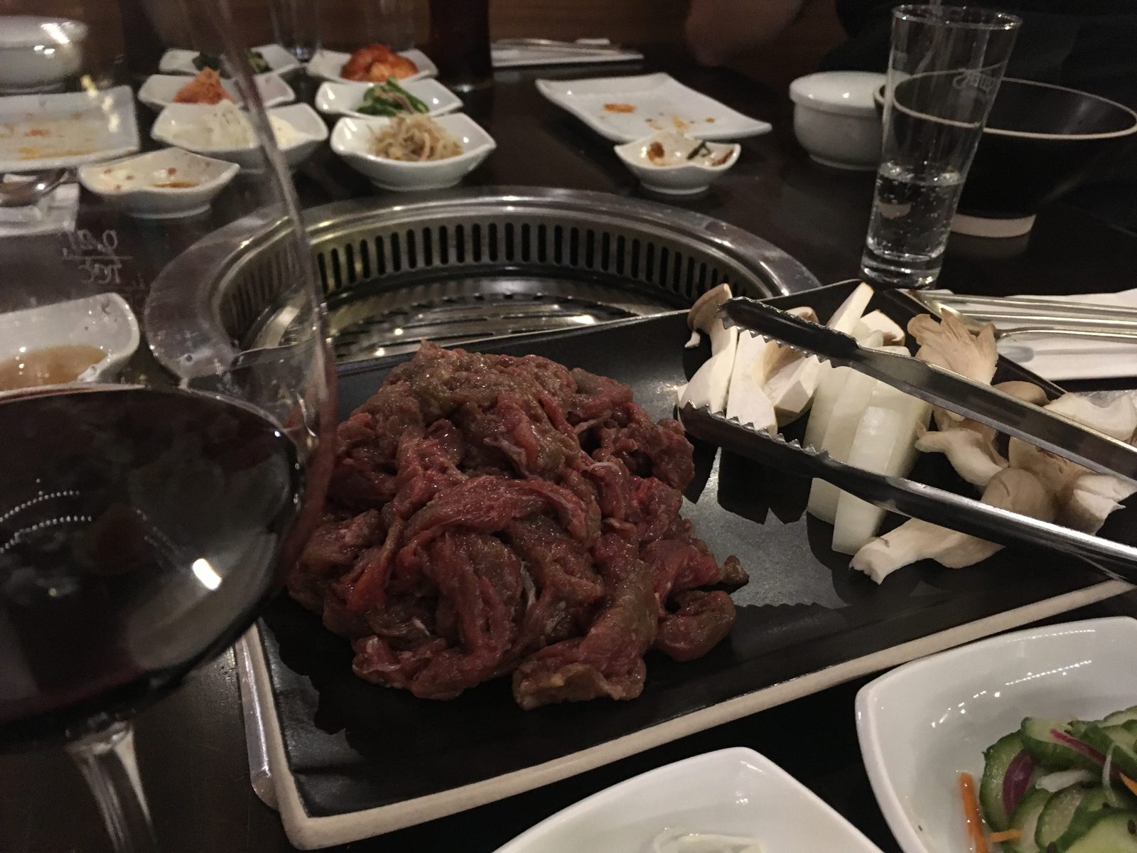 Bulgogi, Pilze