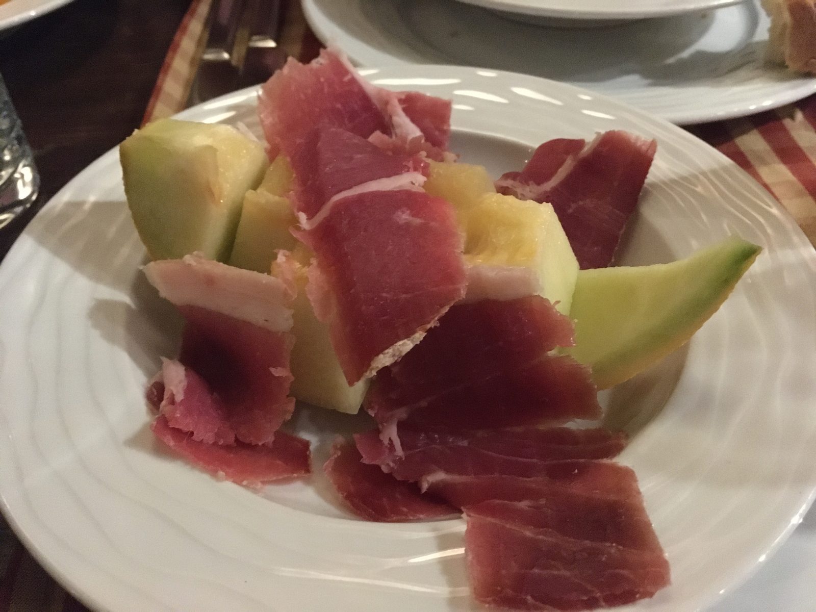 Melone, Prosciutto