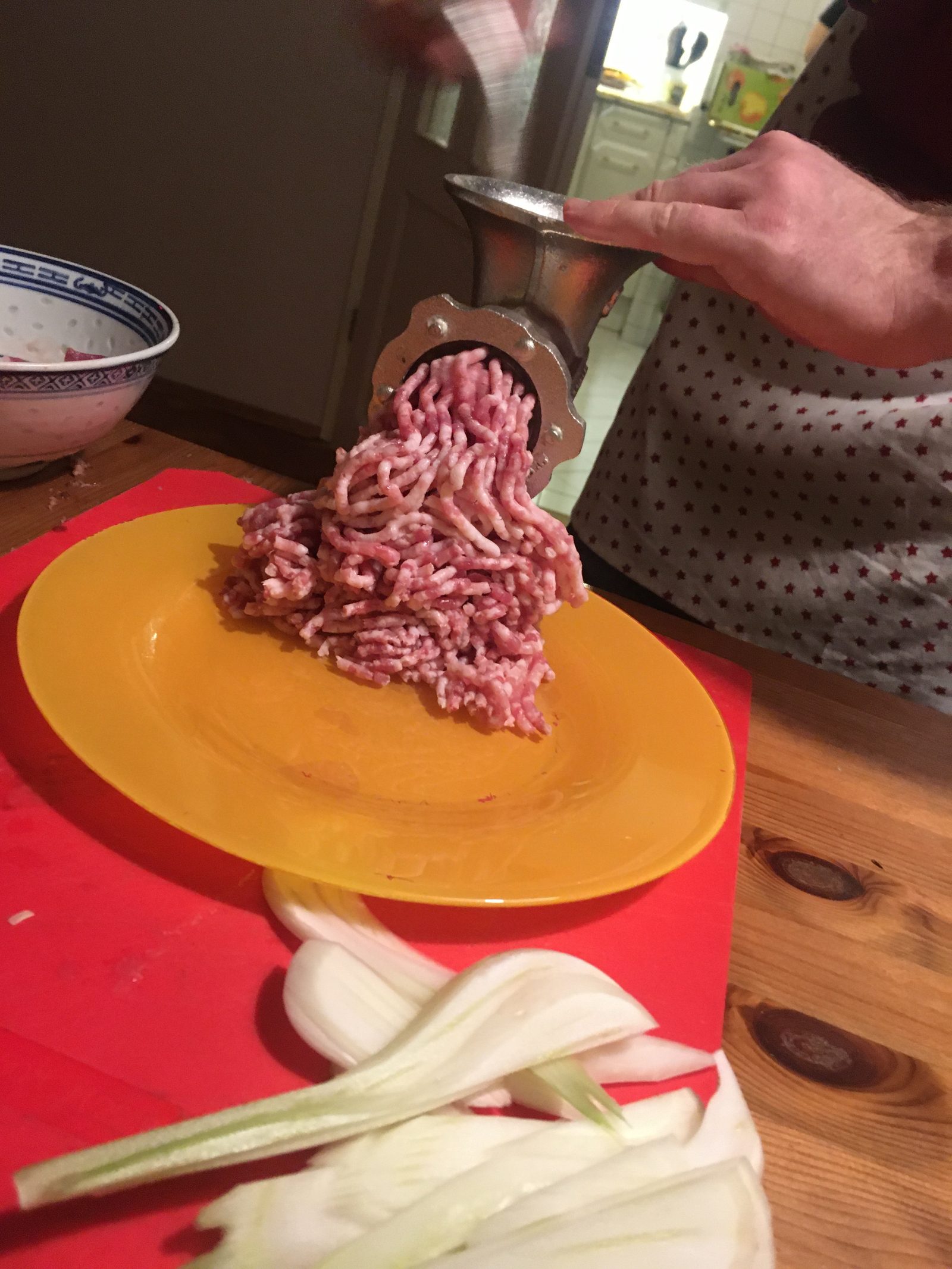 Salsiccia durch den Wolf