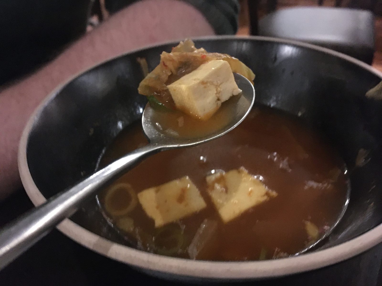 Kimchi-Suppe