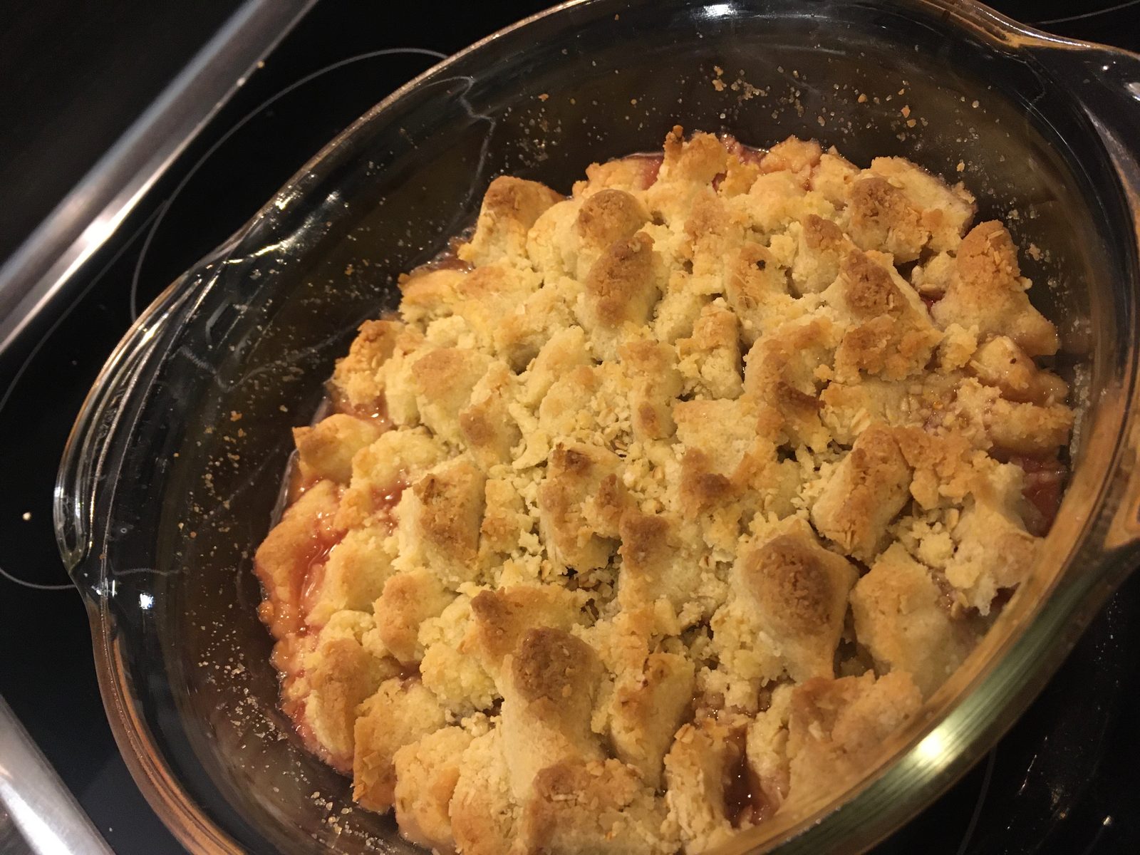 Rhabarbercrumble