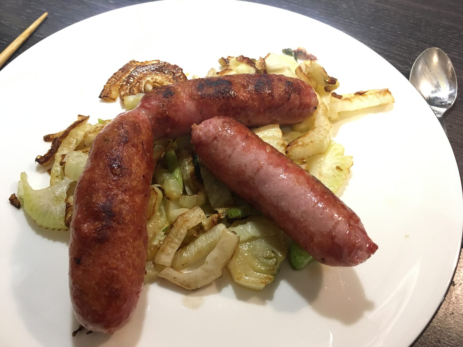 Salsiccia auf Fenchel