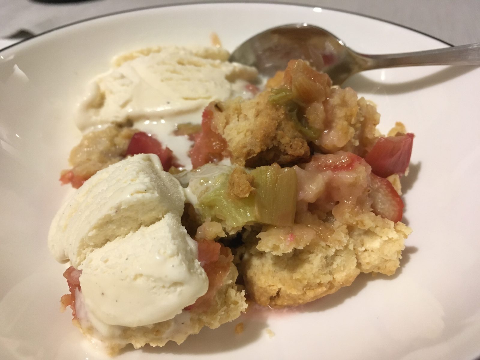 Rhabarbercrumble
