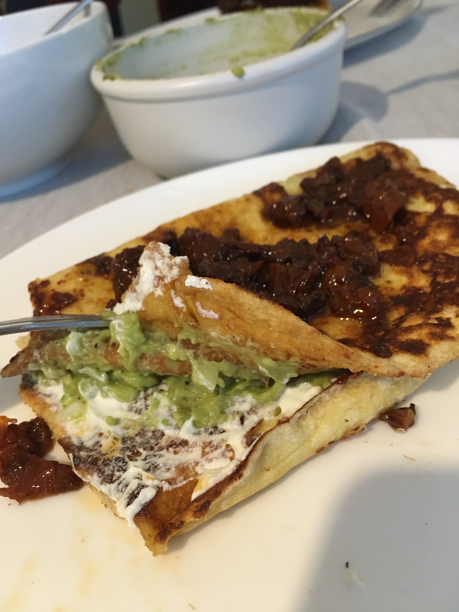 Pfannekuchen mit Pregosauce