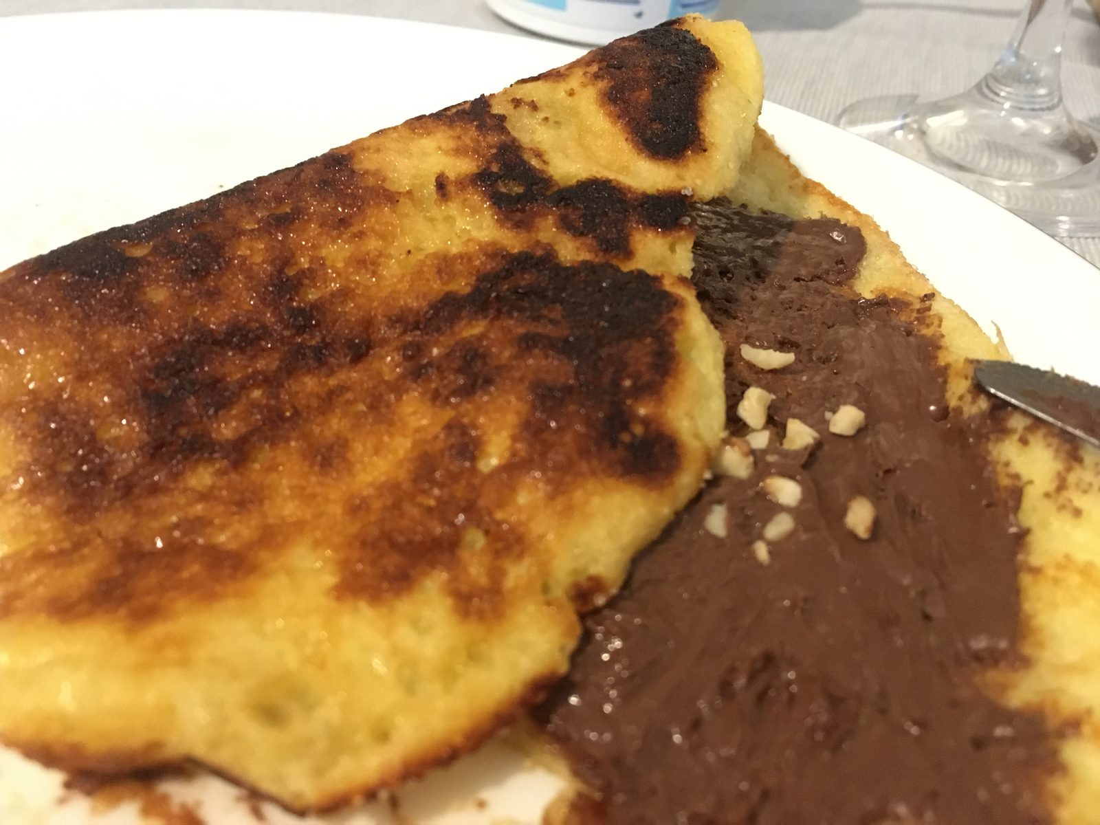 Pfannekuchen nutella