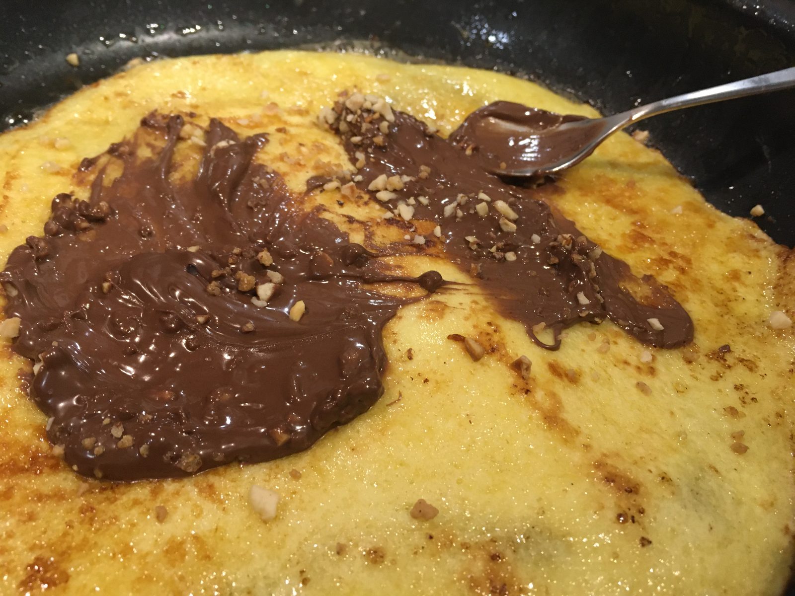 Pfannekuchen nutella