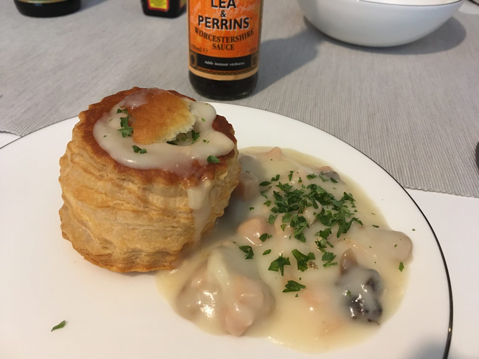 Königinpastete mit Ragoût fin