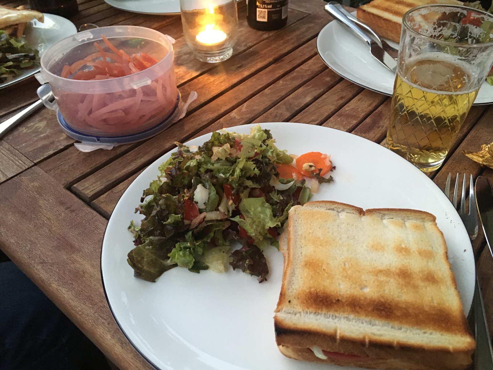 Salat, Braaibrotie
