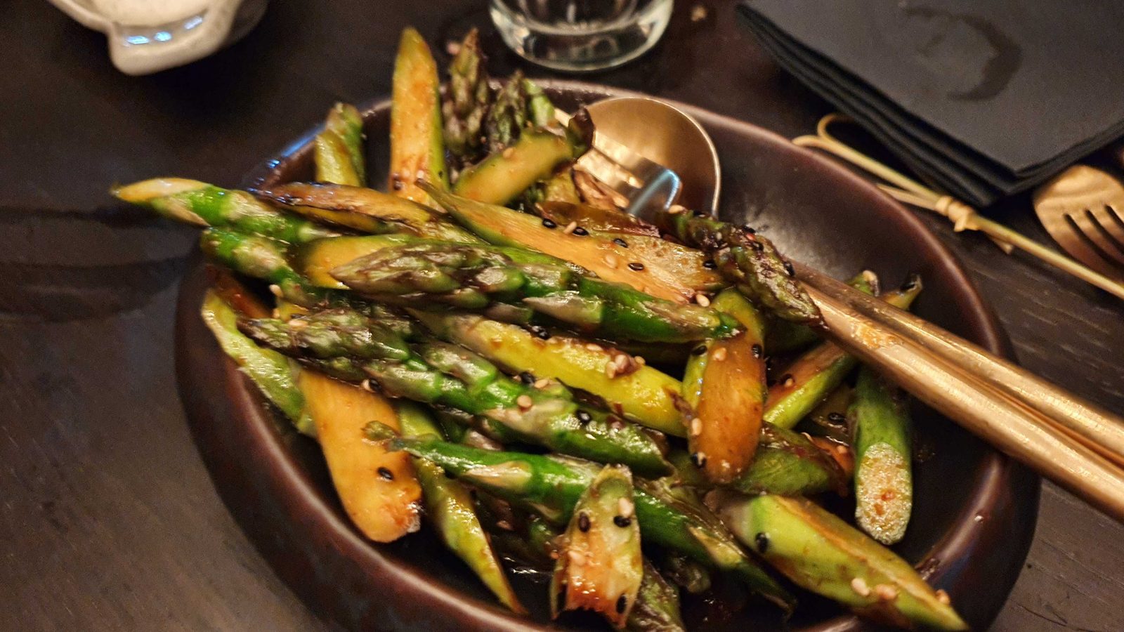 grüner Spargel