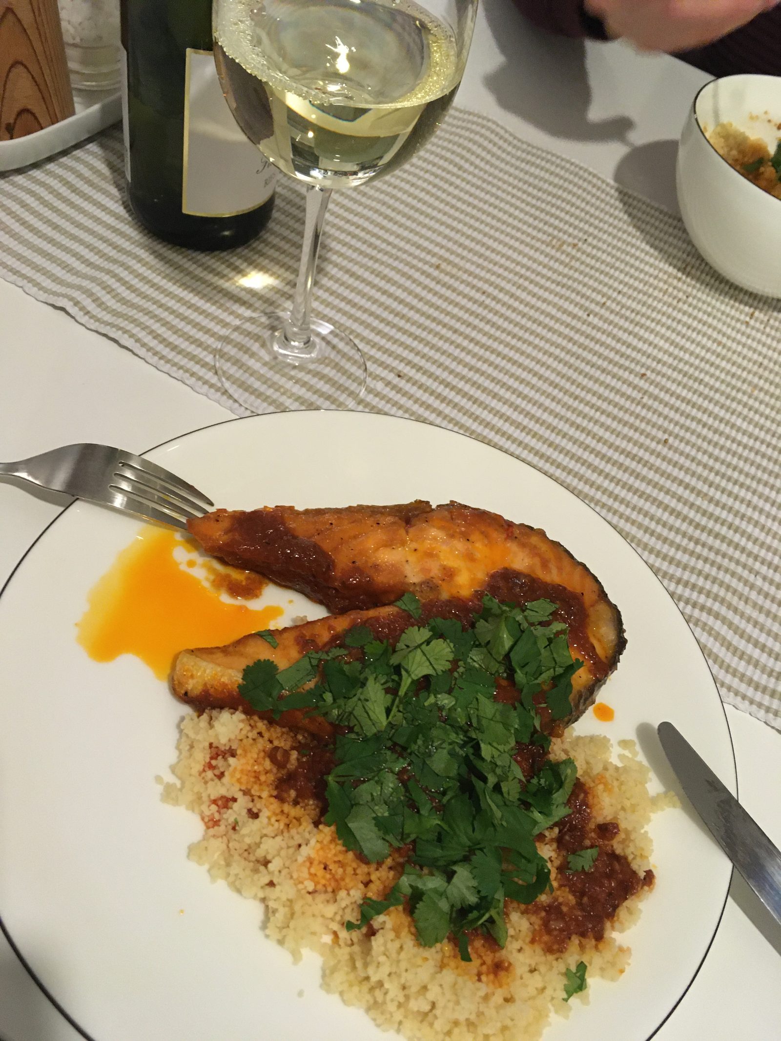 Lachs mit Couscous