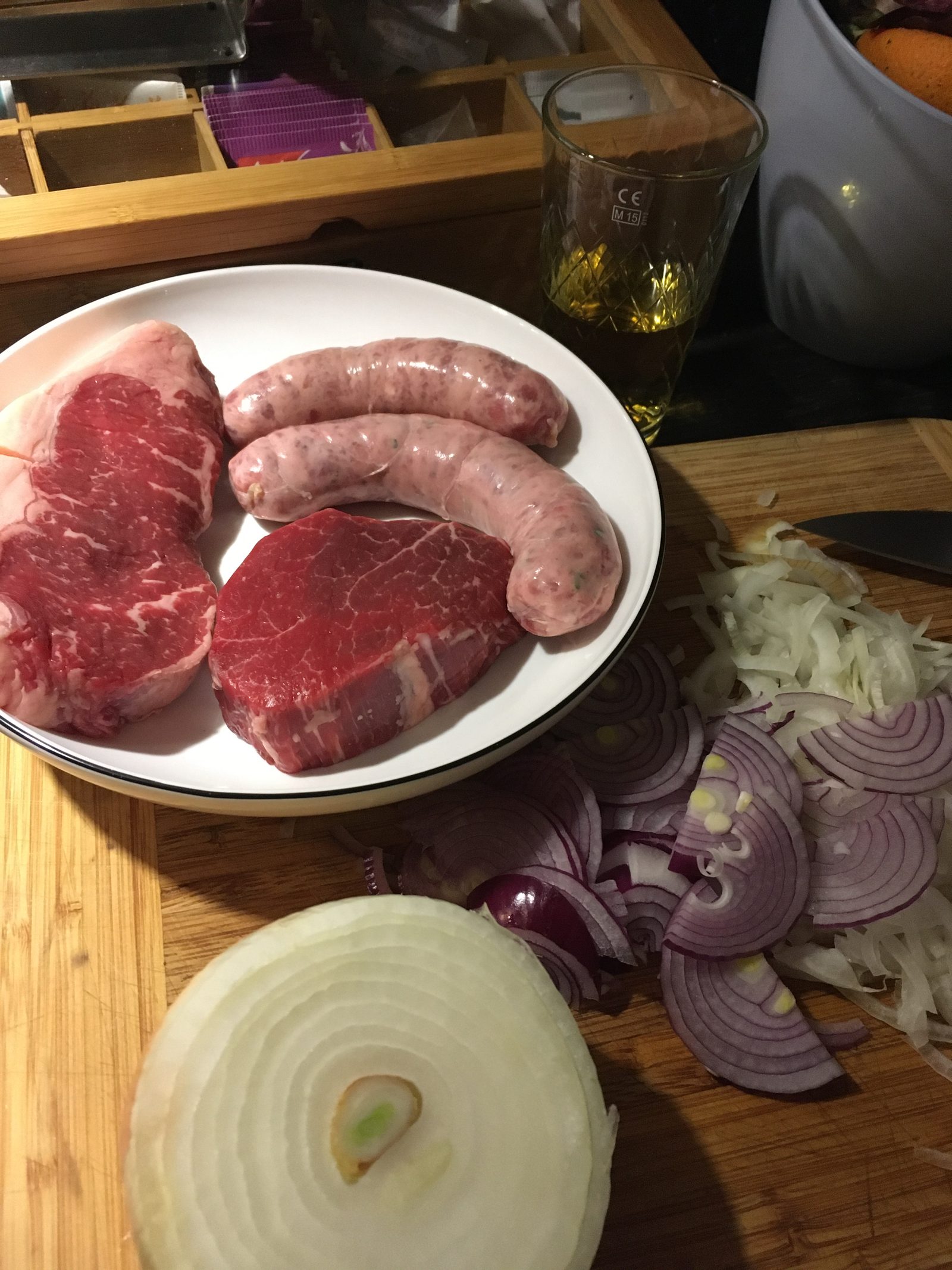 Steak, Wurst