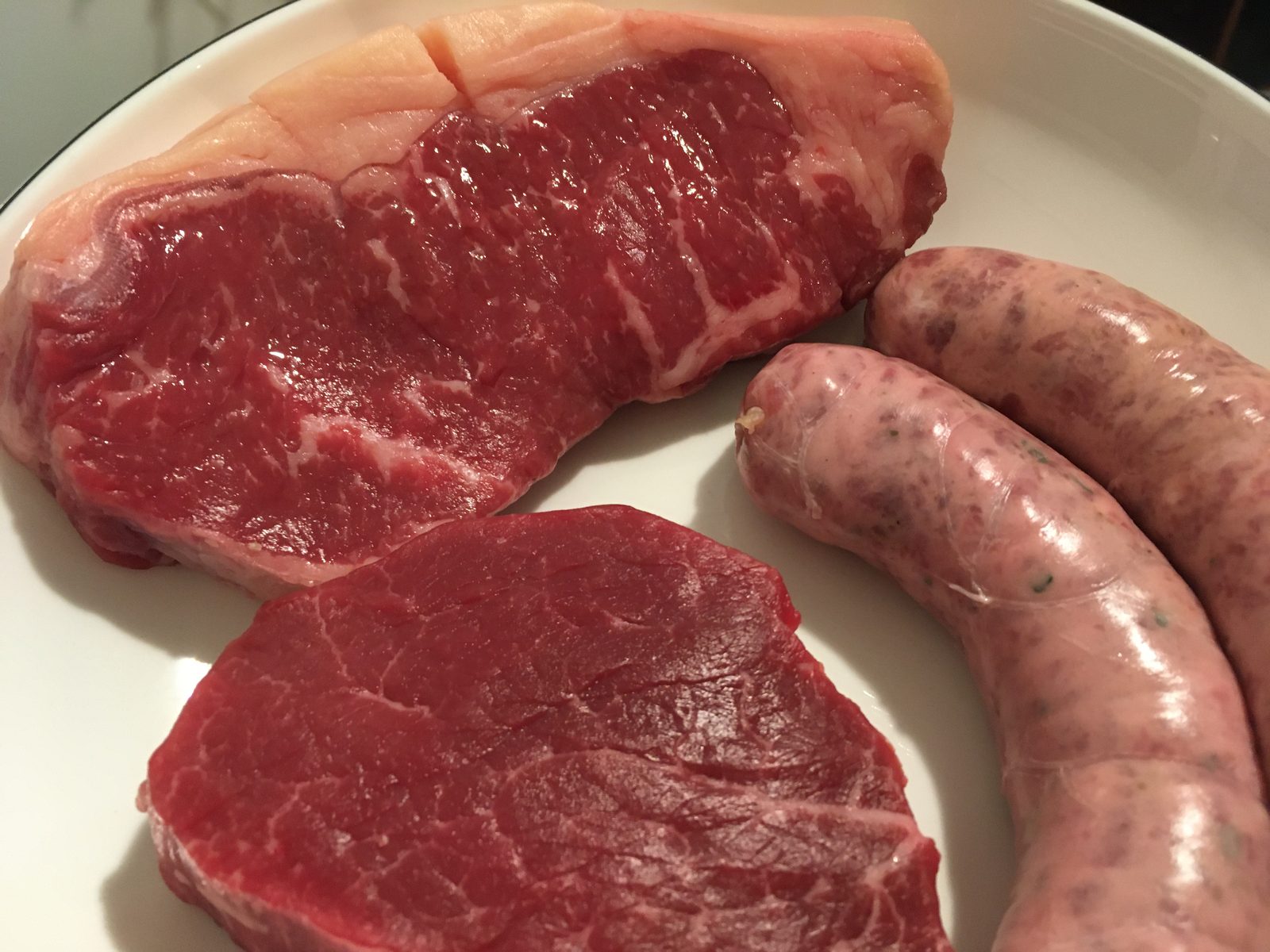 Steak, Wurst