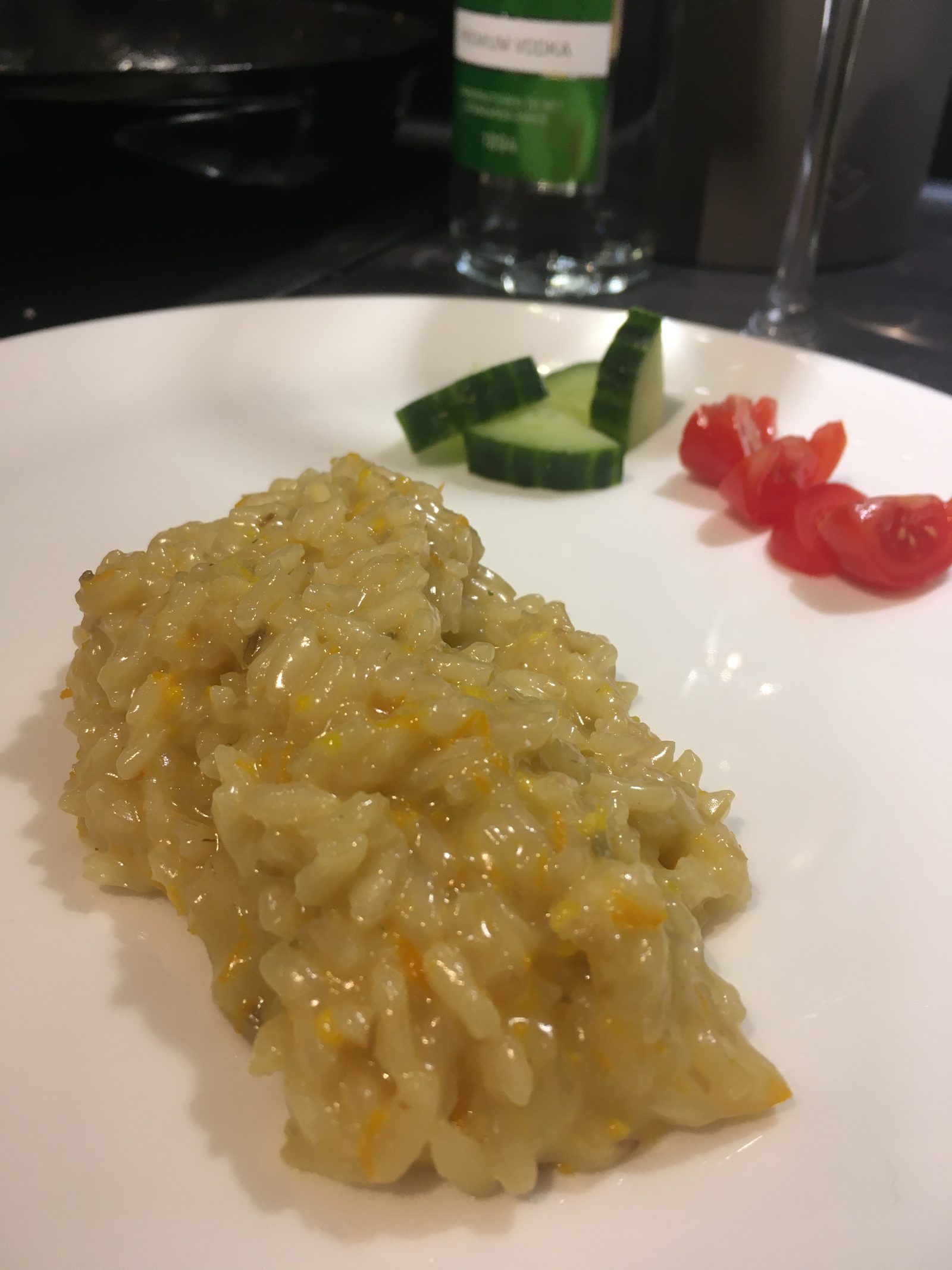 Risotto mit Vodka