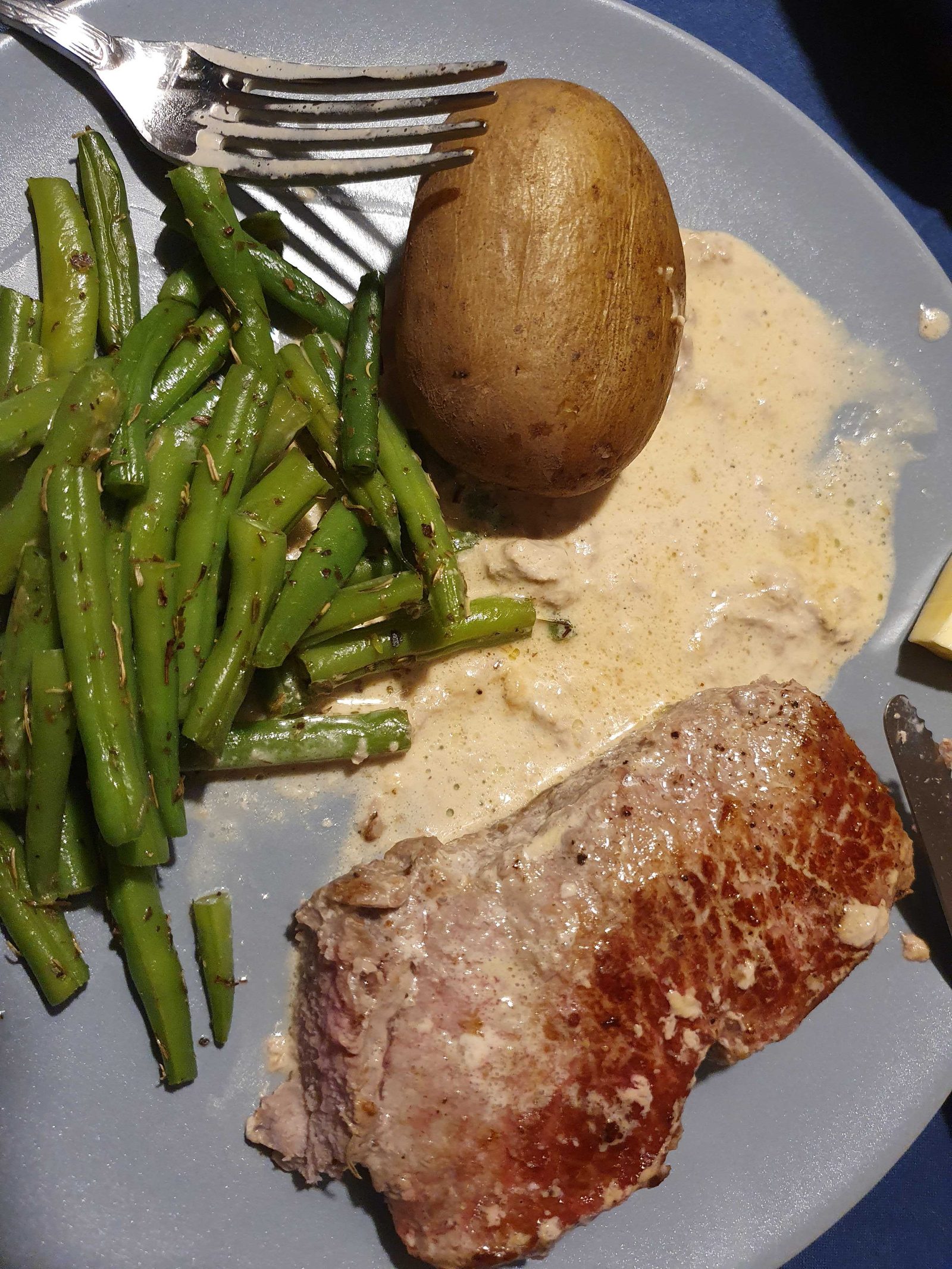 Steak vom eigenen Rind