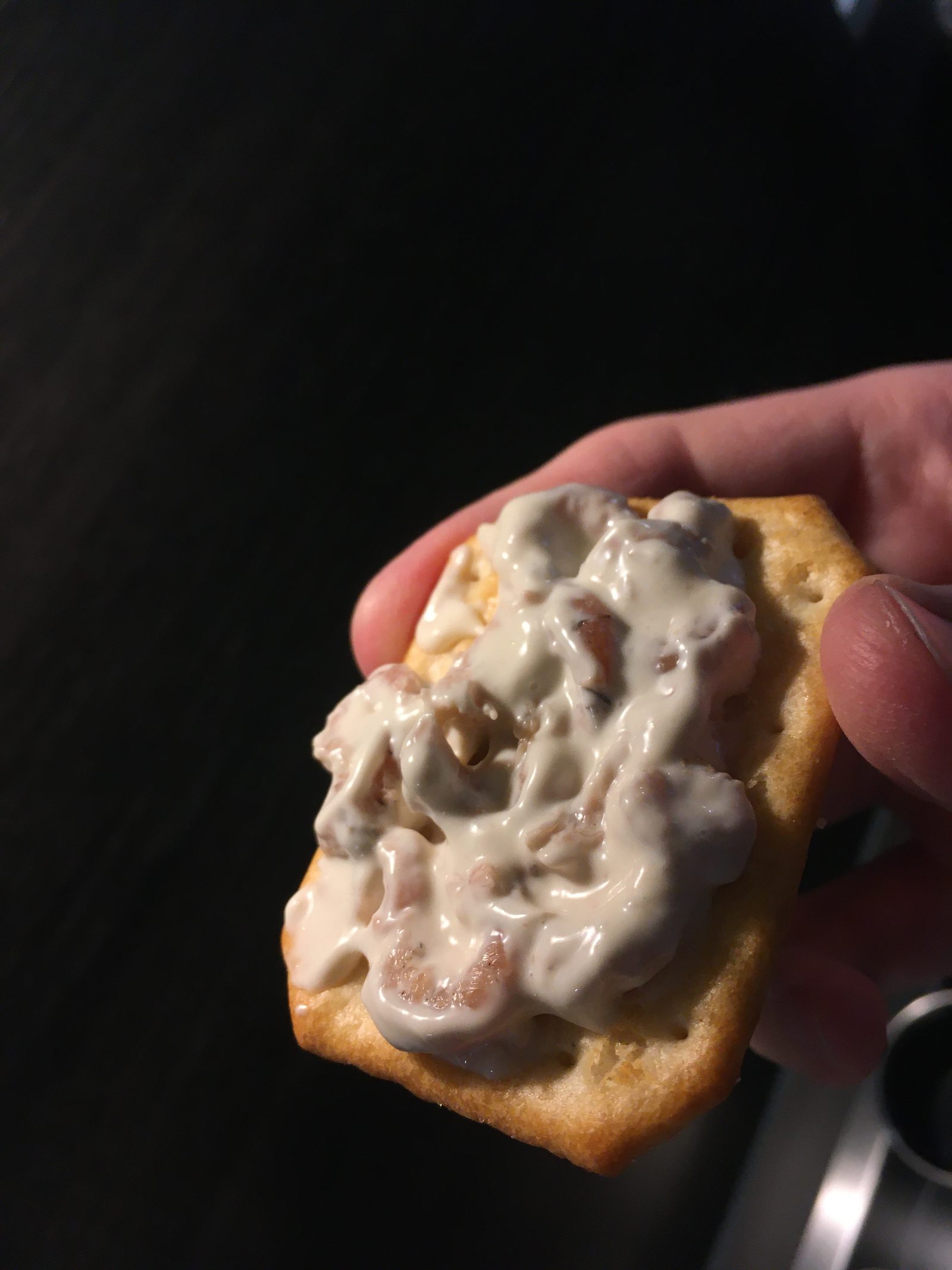 TUC-Cracker mit Krabbensalat