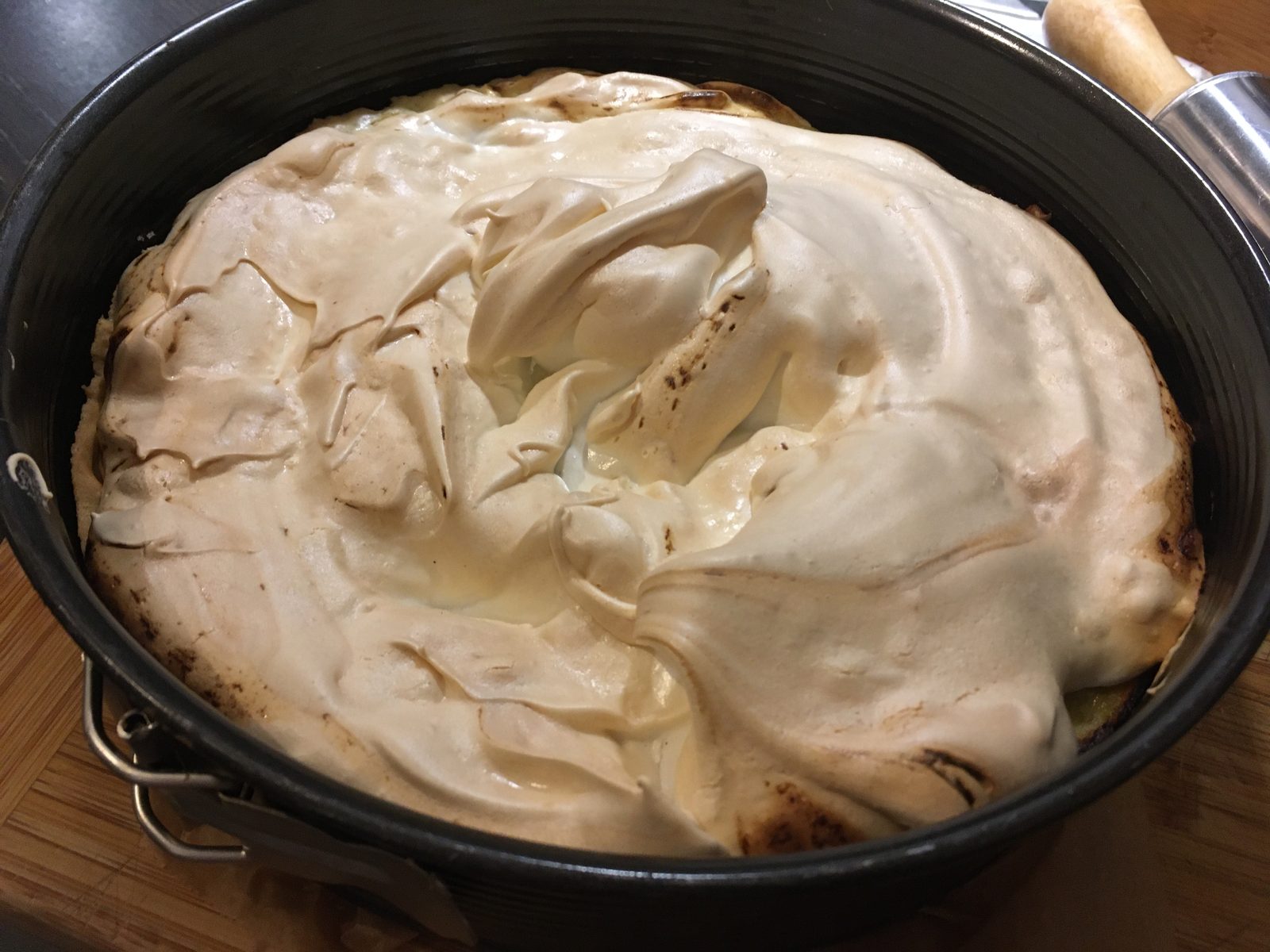 Rhabarber-Baiser-Tarte