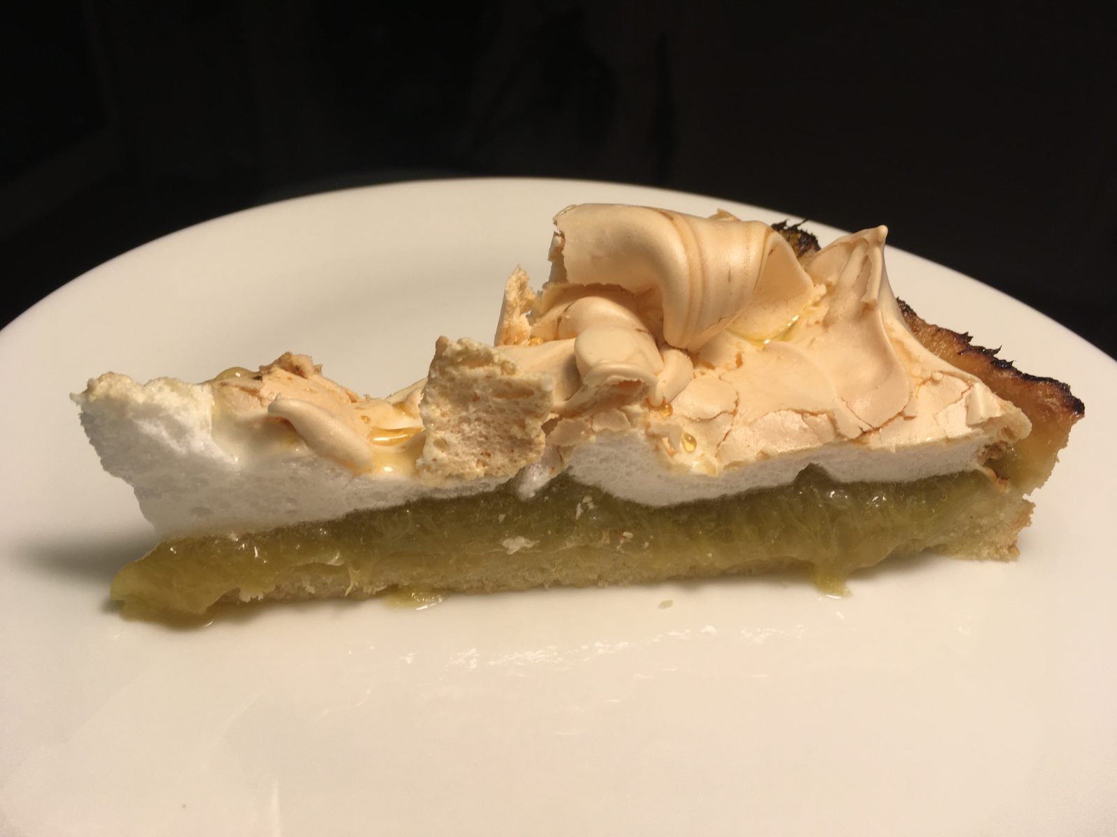 Rhabarber-Baiser-Tarte