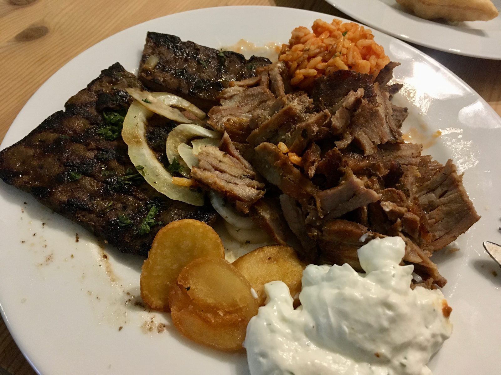 Leber und Gyros