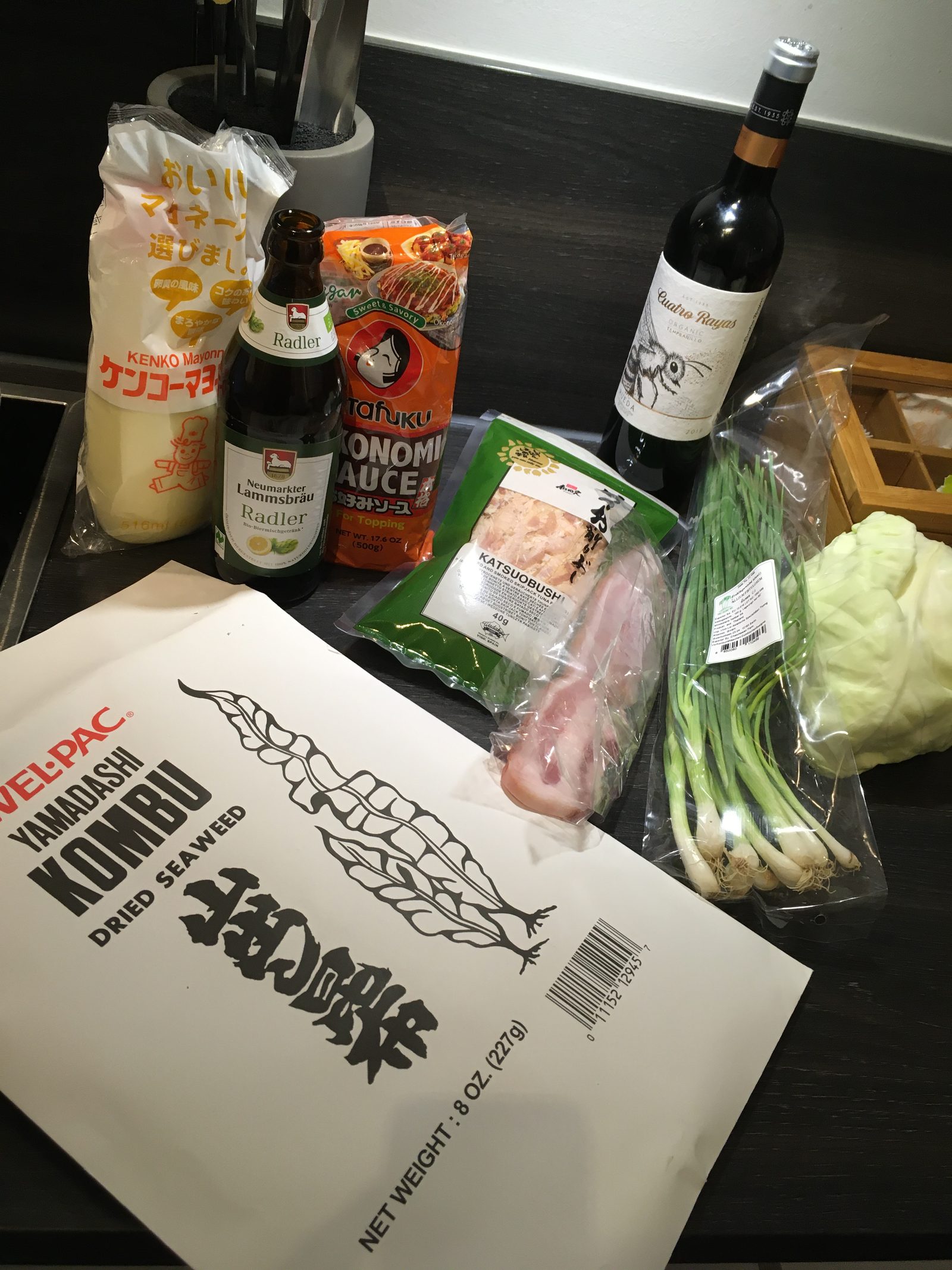 Zutaten Okonomiyaki