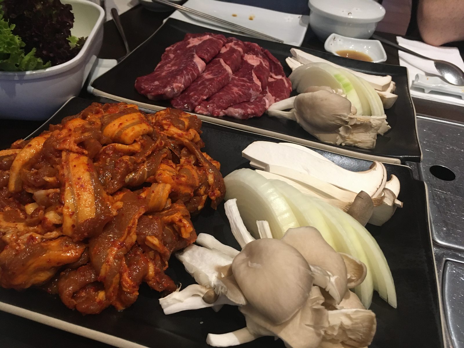 Schweinebauch, Entrecôte