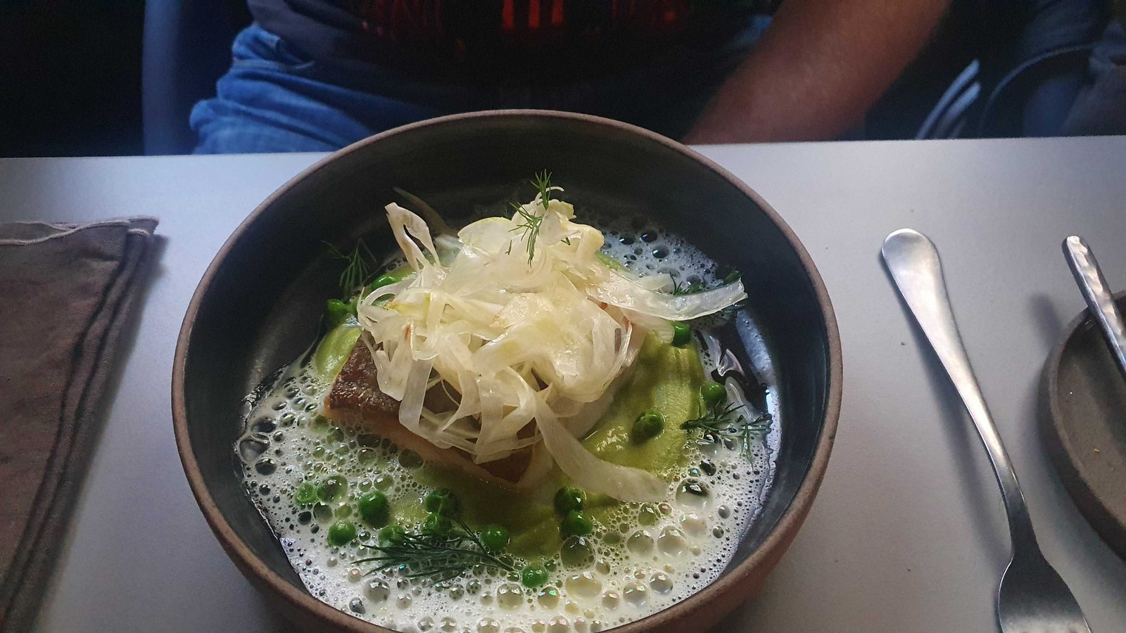 Nordsee Steinbutt
Erbse / Fenchel / Beure Blanc / Seiblingskaviar